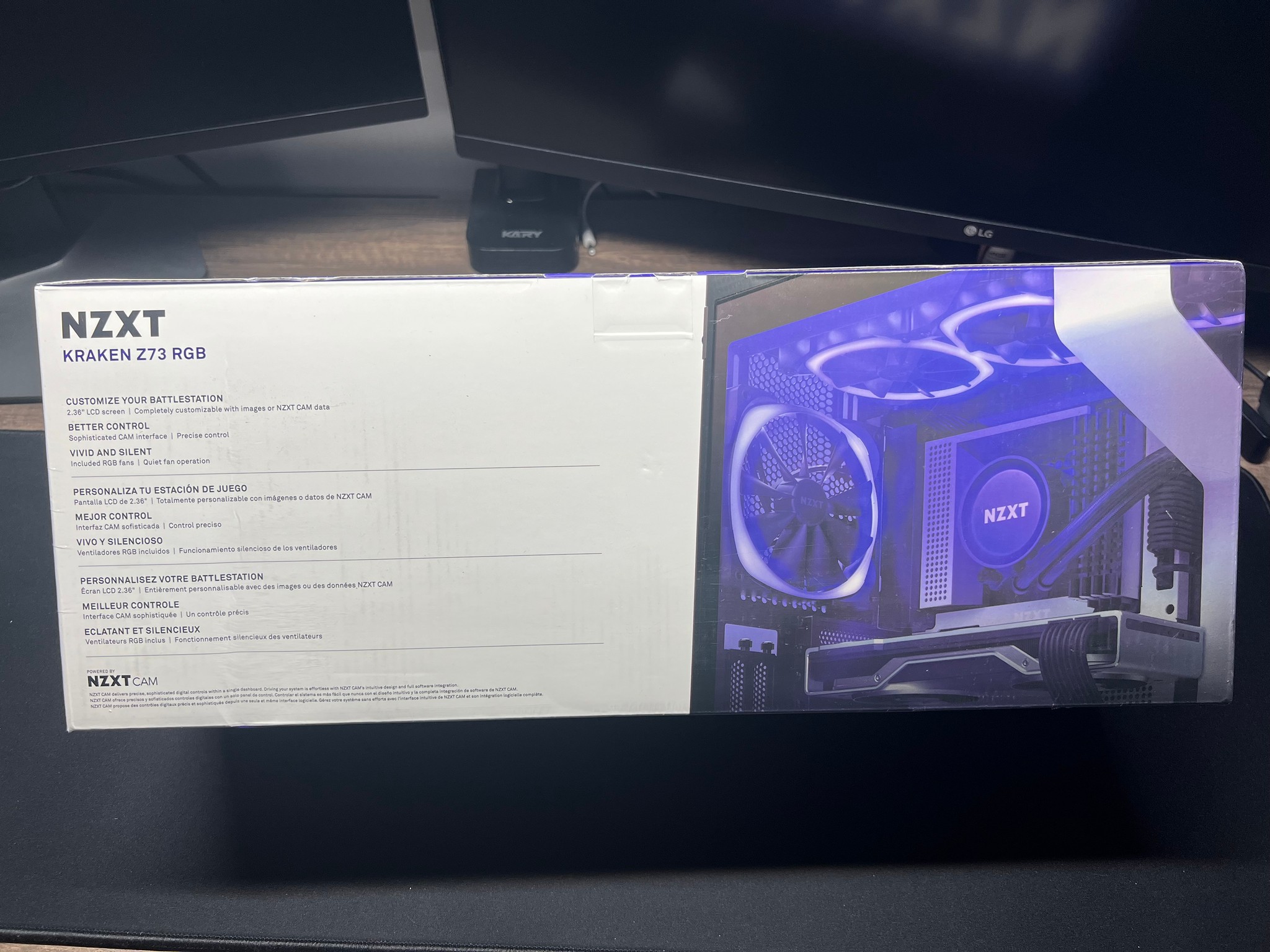 NZXT Kraken Z73 RGB Black 360mm *SEALED, BRAND NEW*