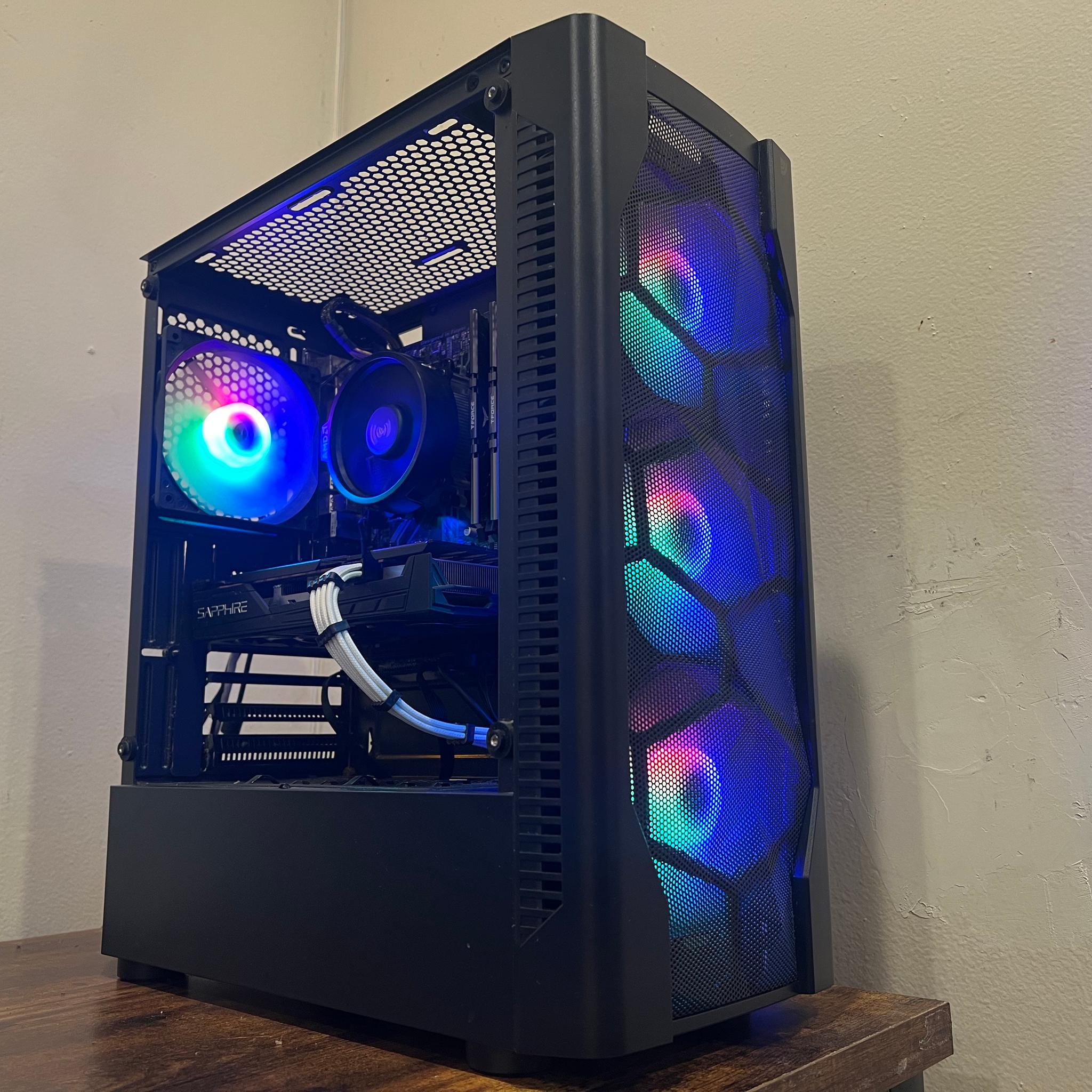 RX 5500xt | Ryzen 5 1600 | 16gb RAM | 512gb NVMe | Windows 11 | Budget Gaming PC