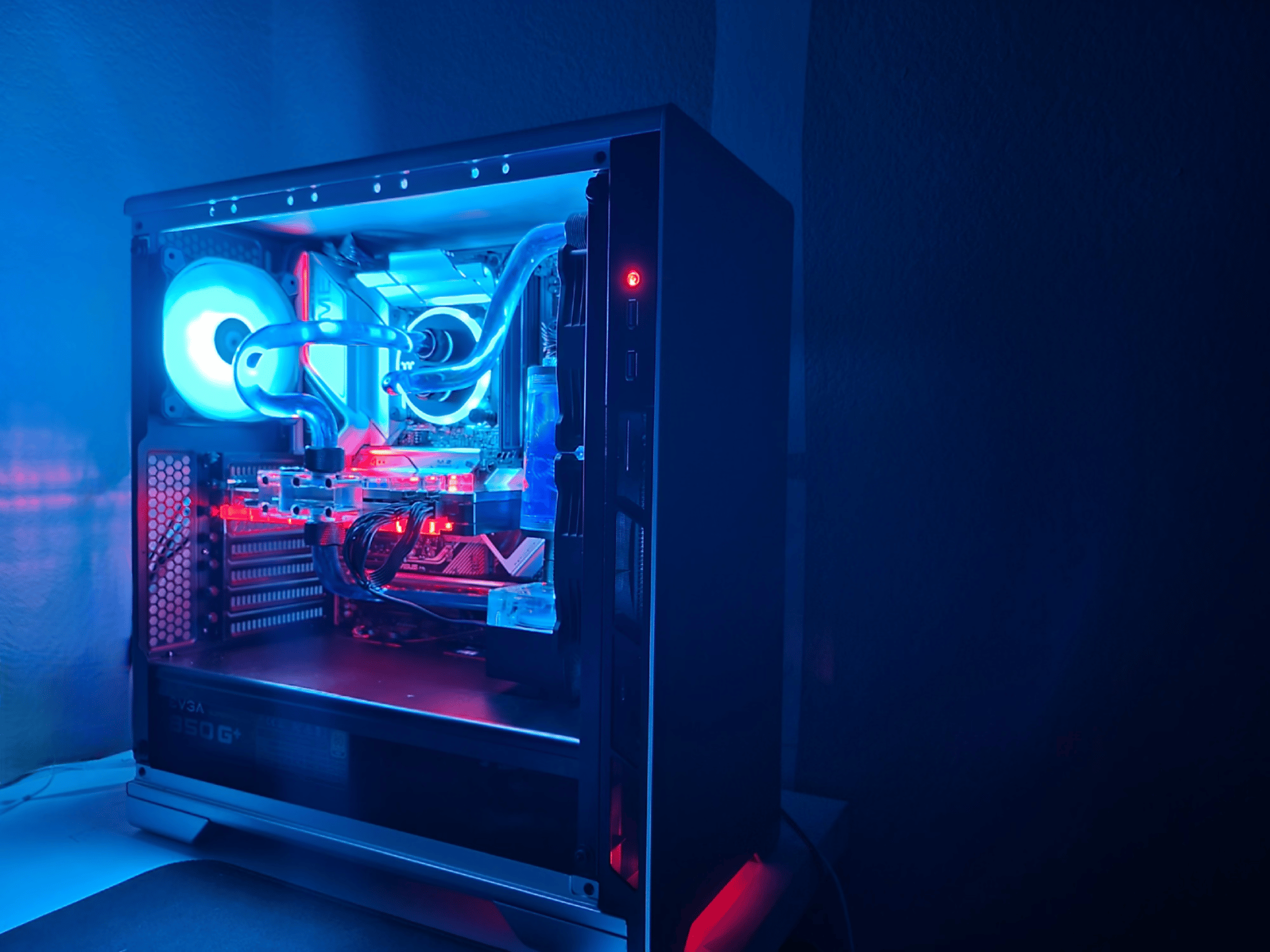 RTX 3090 Custom Loop Water Cooled Gaming Pc Computer 