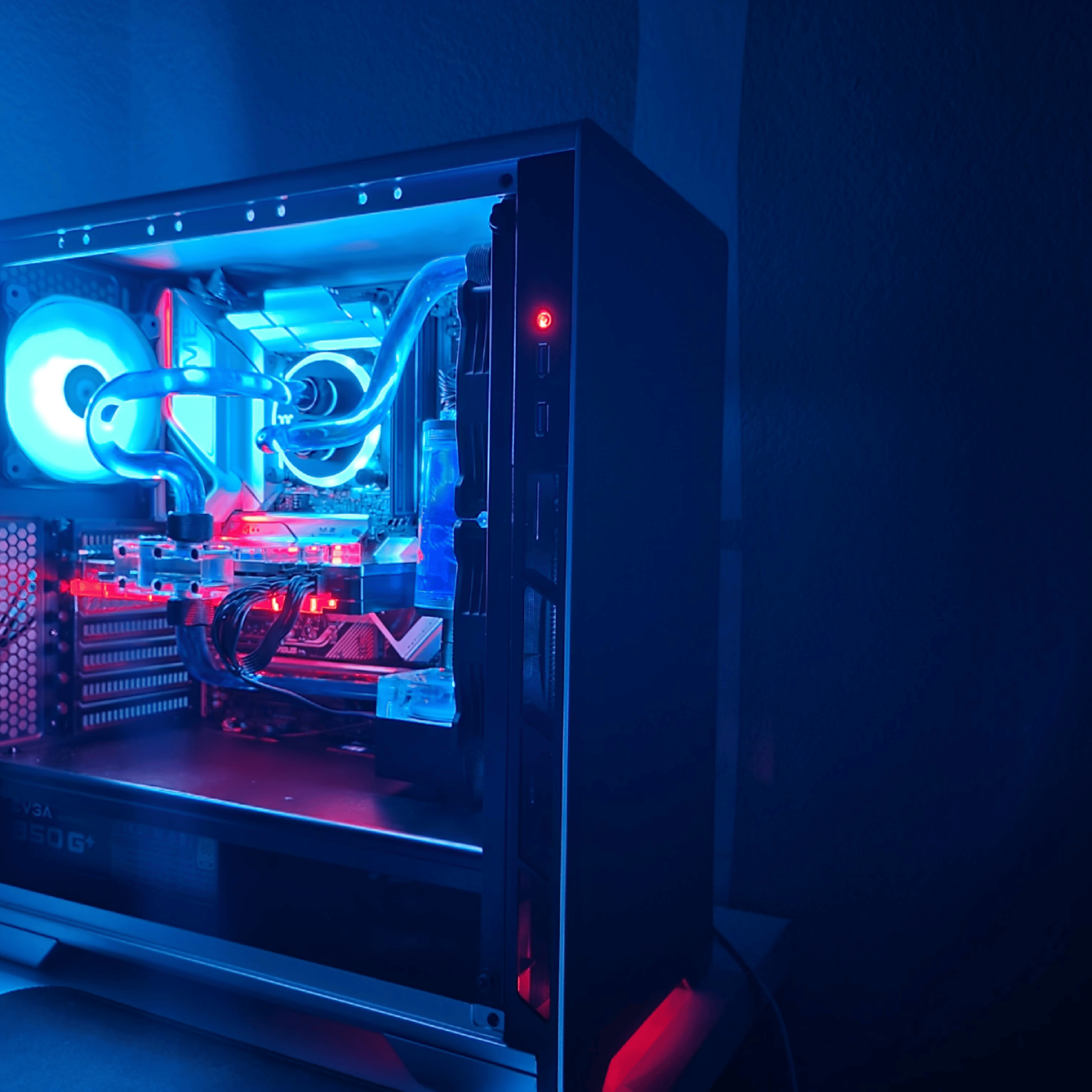 RTX 3090 Custom Loop Water Cooled Gaming Pc Computer 