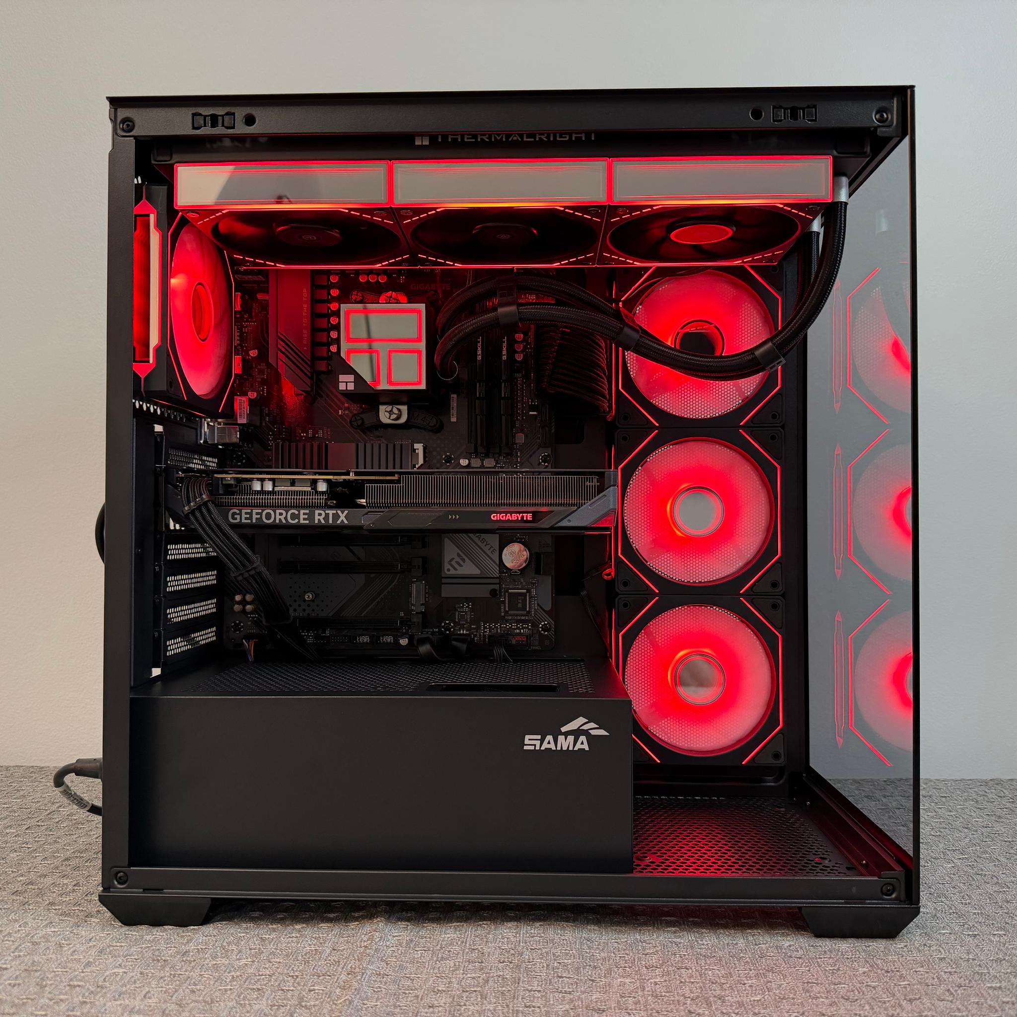 RTX 5060 8GB OC • RYZEN 5 5600 • B550 WIFI • 16GB DDR4 • 512GB SSD • 360MM AIO NEW CUSTOM GAMING PC