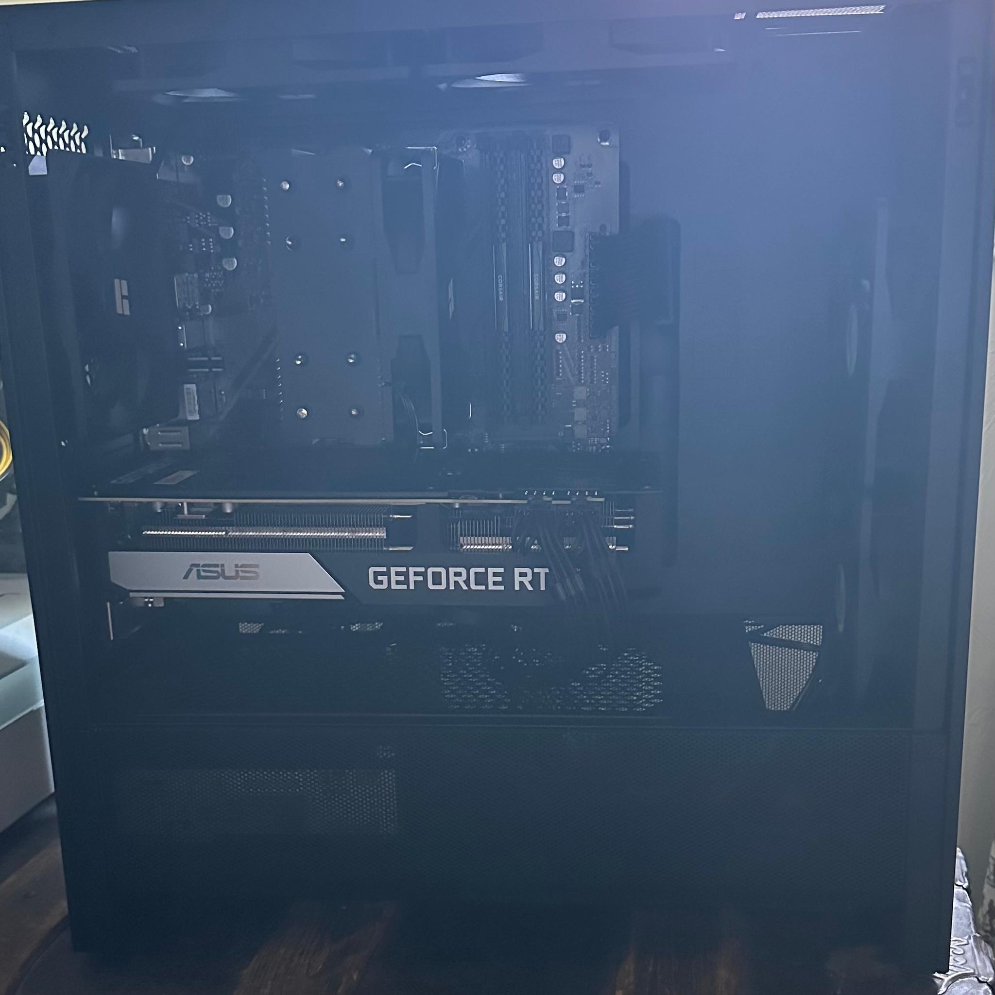 All Black Performance Gaming PC (Ryzen 5, RTX 3070)