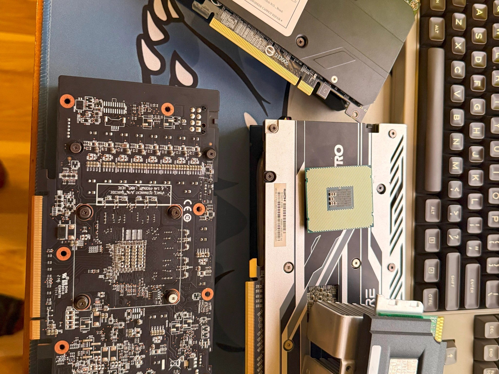 GPU Fort Stacking Kit! At least 3 GPUs you can stack and play games with!