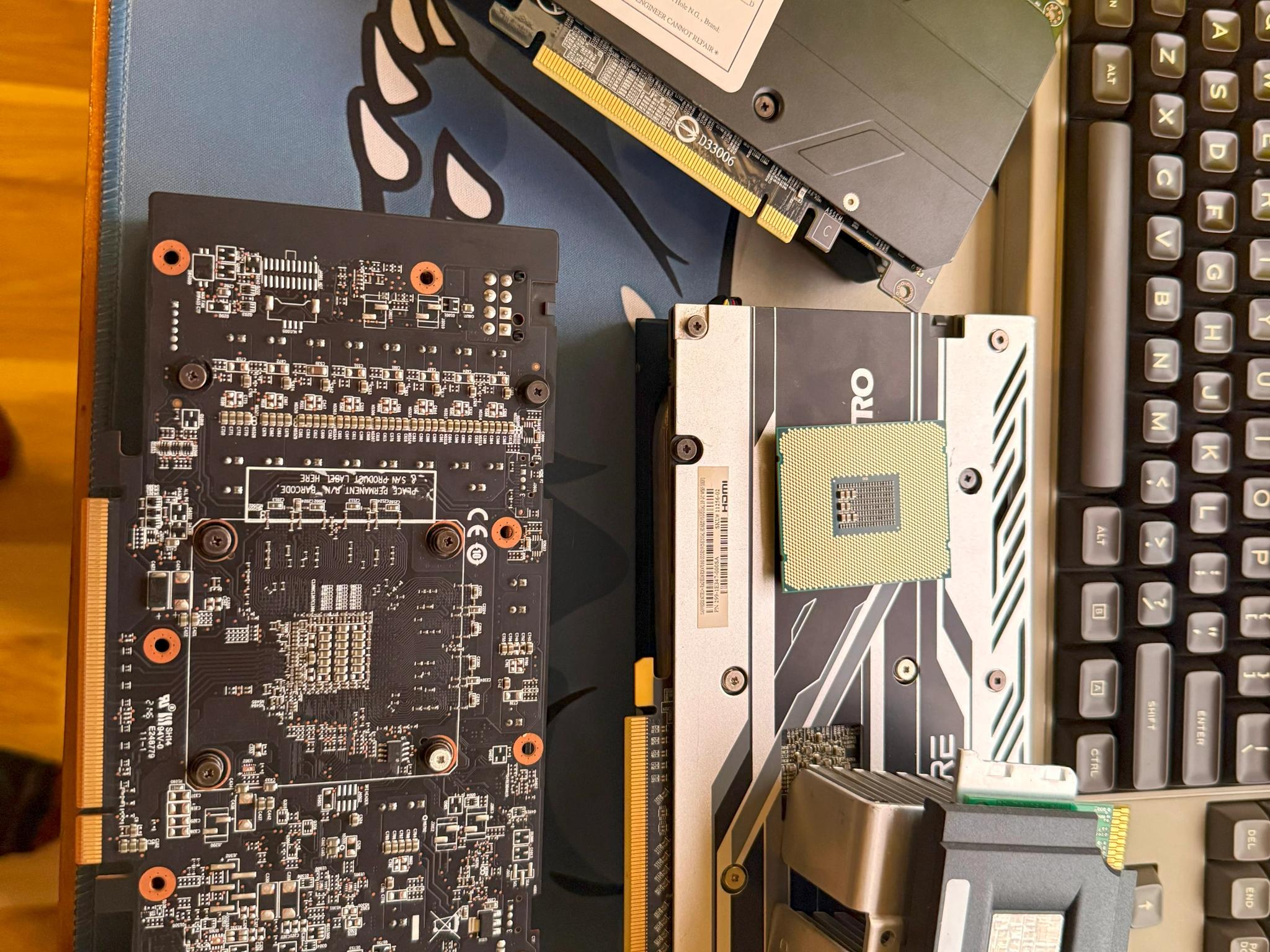 GPU Fort Stacking Kit! At least 3 GPUs you can stack and play games with!