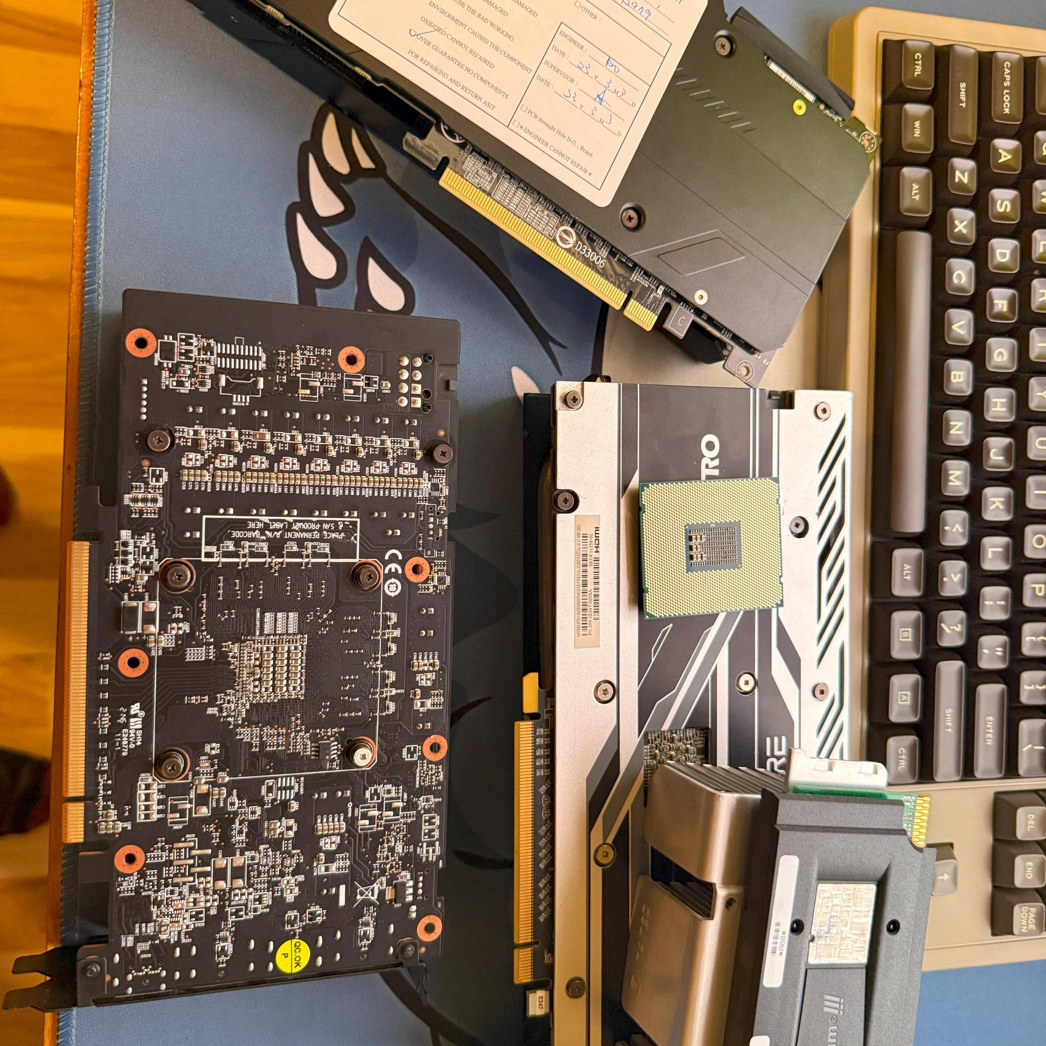 GPU Fort Stacking Kit! At least 3 GPUs you can stack and play games with!