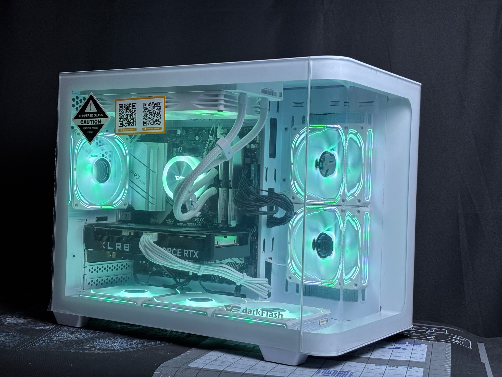 💚Winter Green💚RTX 4060 Ti| Ryzen 5 5600X | 32gb DDR4 | 1 TB M.2 SSD🔥