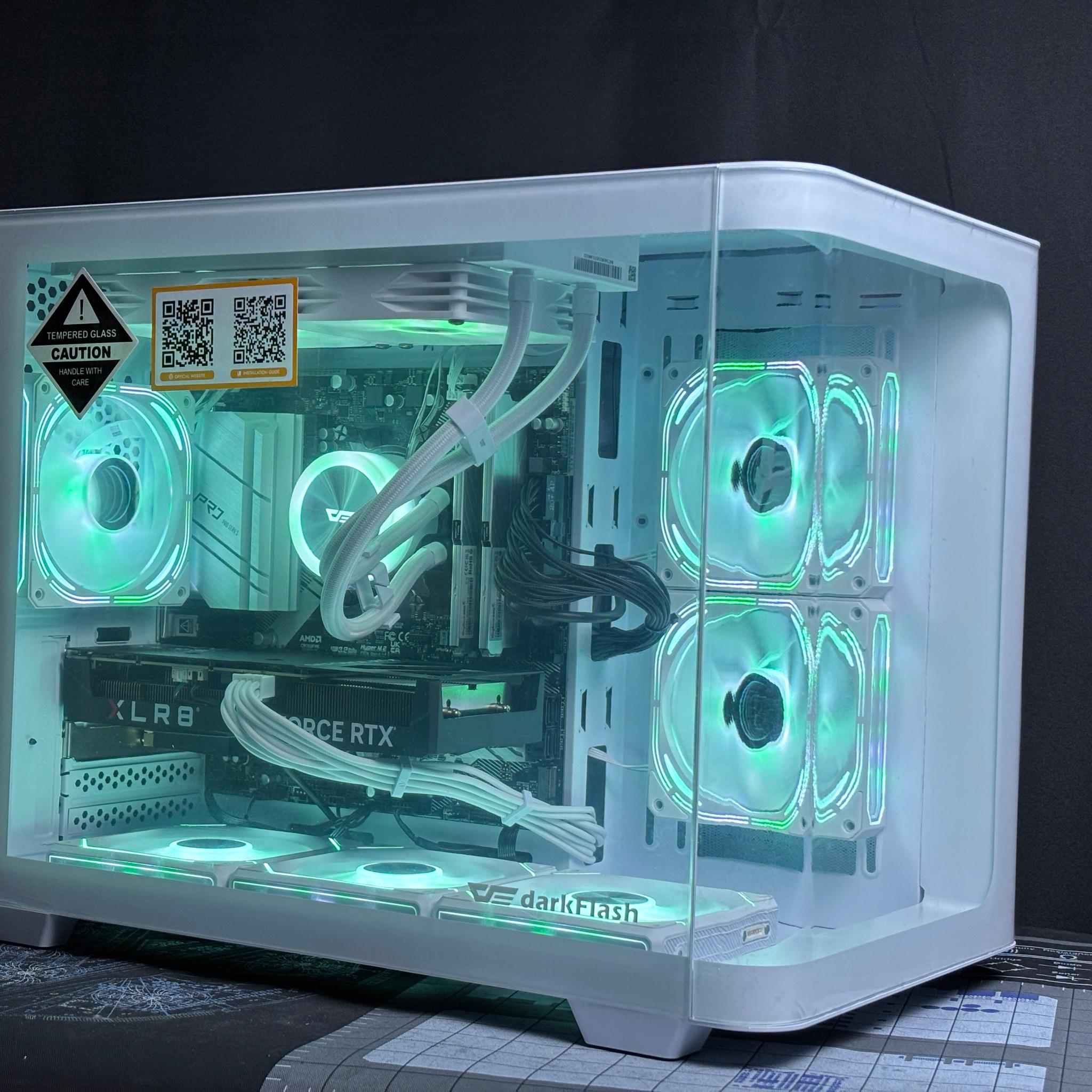 💚Winter Green💚RTX 4060 Ti| Ryzen 5 5600X | 32gb DDR4 | 1 TB M.2 SSD🔥