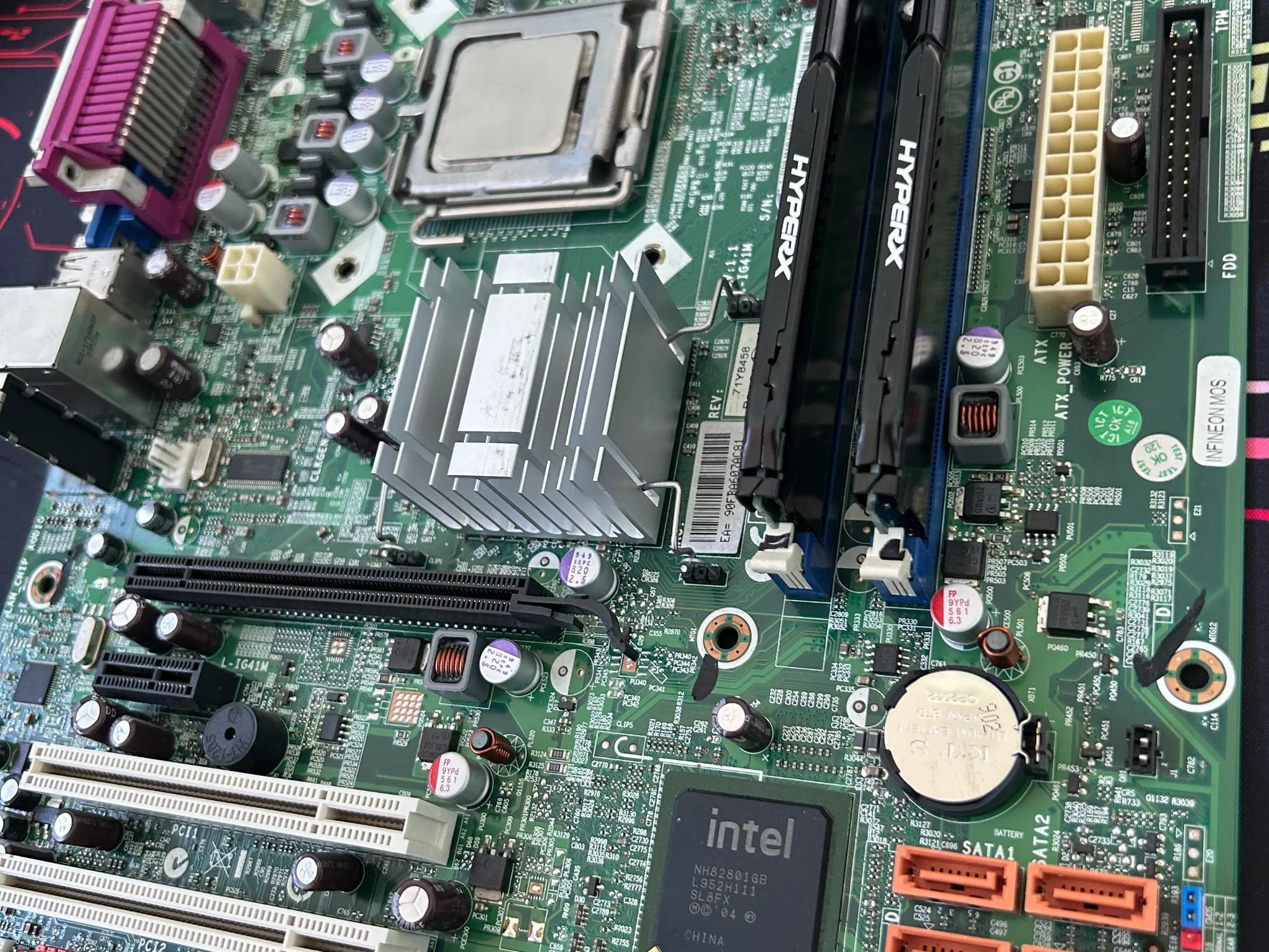 Cpu Motherboard Ram combo