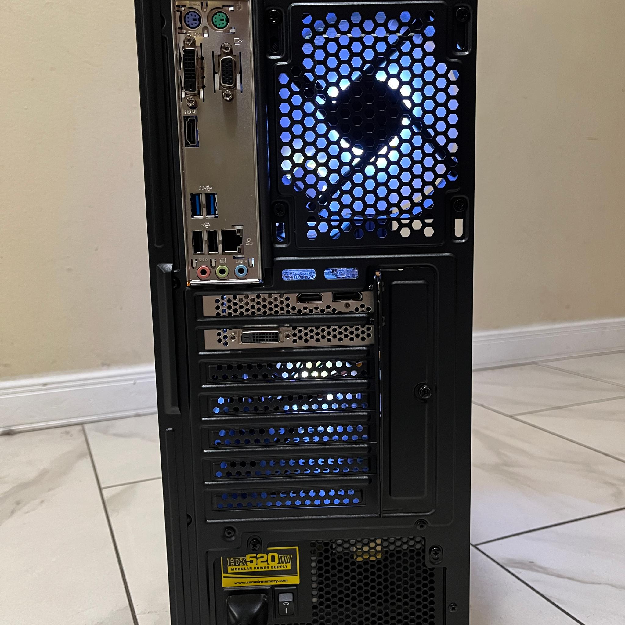🟡RTX 2060 Super, Intel i5-10400, 16GB RAM, 870 GB Storage, High Performance RGB Gaming PC🔥