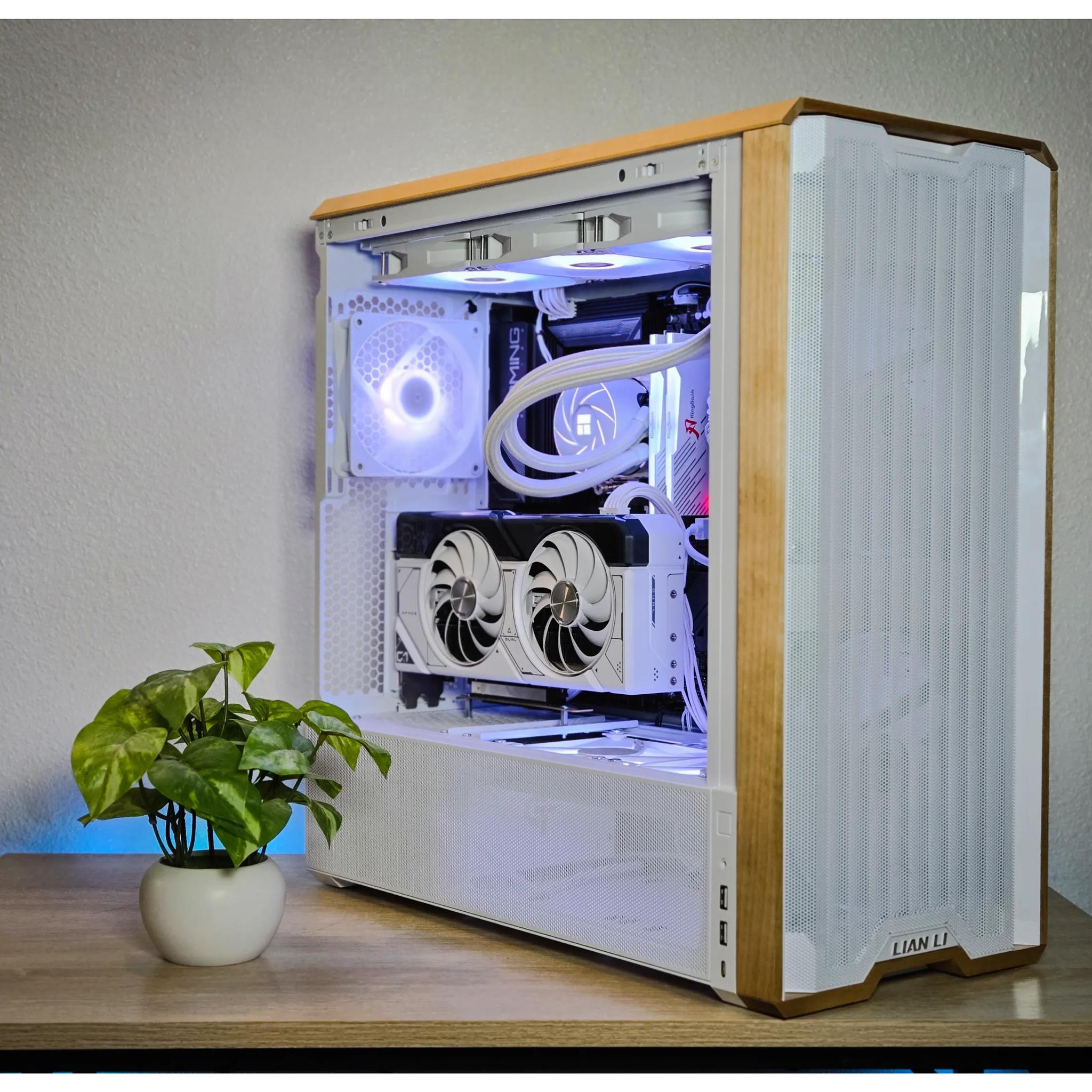 RTX 4070 | Ryzen 7 7700 | Wi-Fi | White Gaming PC