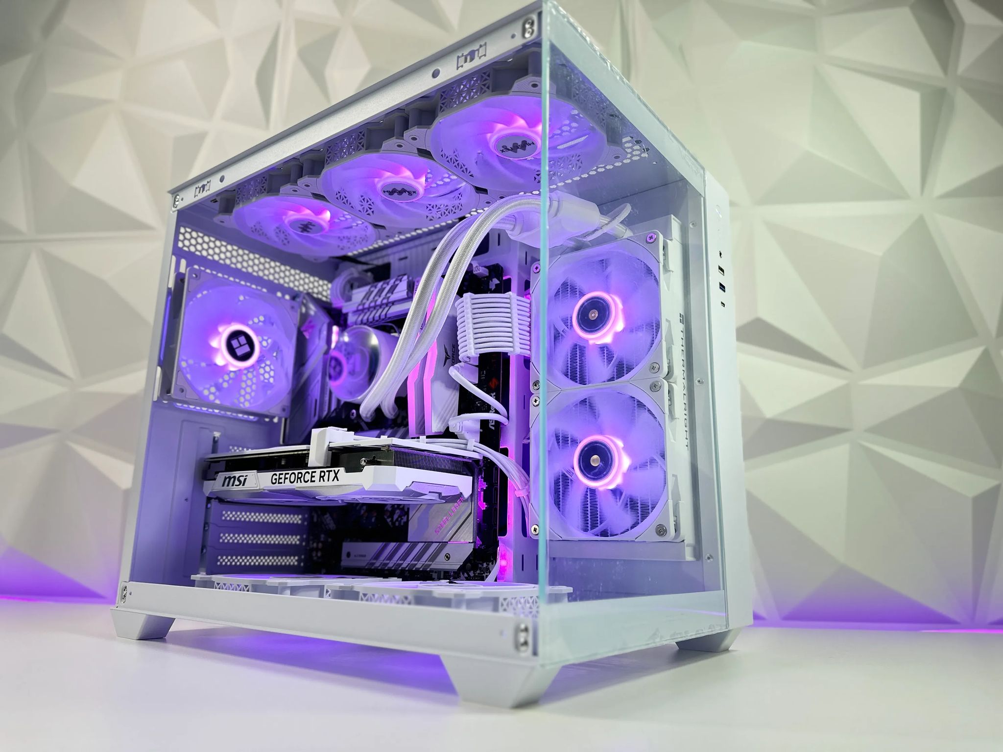 🧊👑 Night King🧟‍♂️🗡️ Gaming PC❄️Nvidia RTX 4070 12GB❄️Intel 13500 14-core❄️32GB DDR4❄️1TB NVME