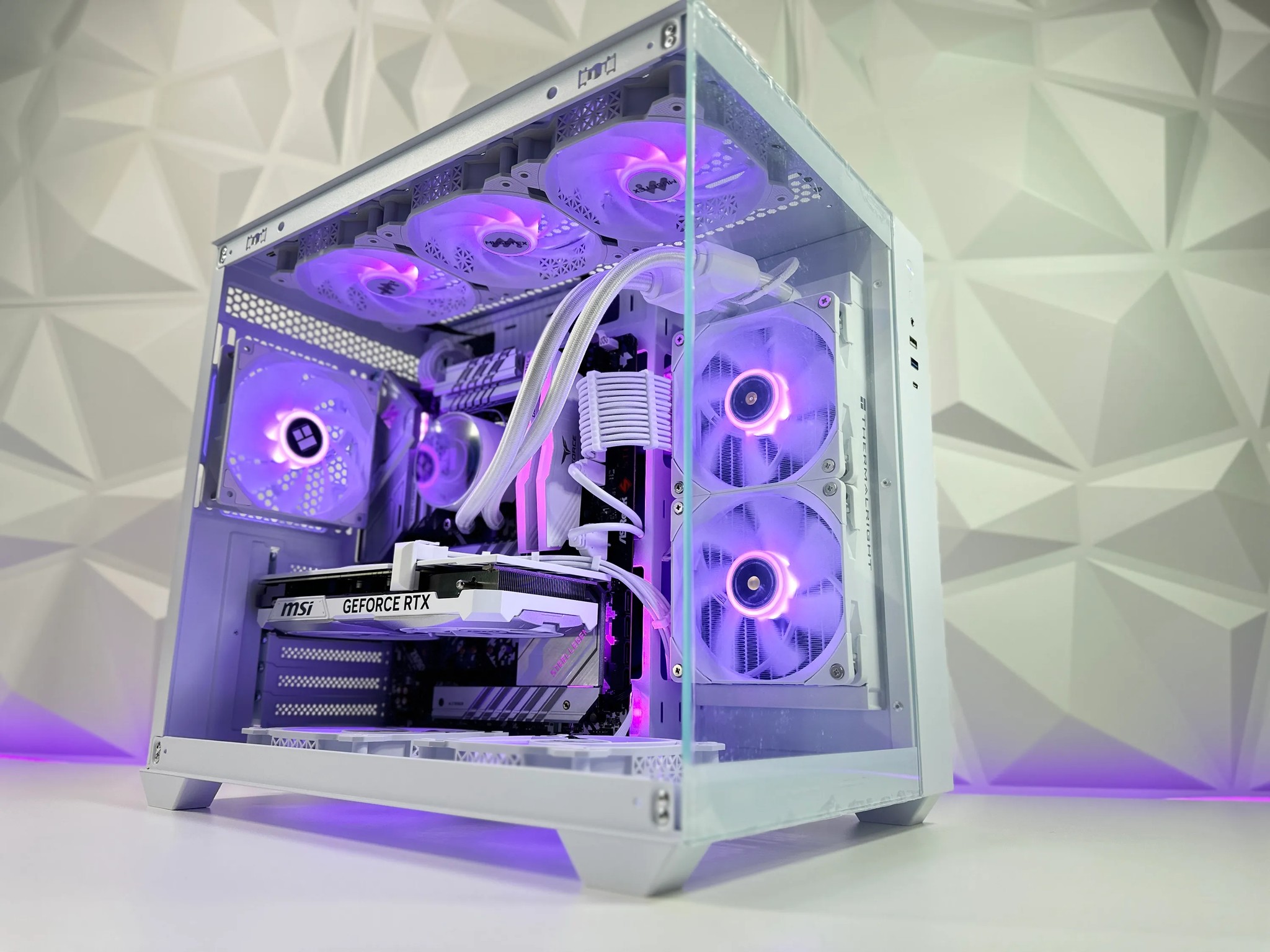 🧊👑 Night King🧟‍♂️🗡️ Gaming PC❄️Nvidia RTX 4070 12GB❄️Intel 13500 14-core❄️32GB DDR4❄️1TB NVME