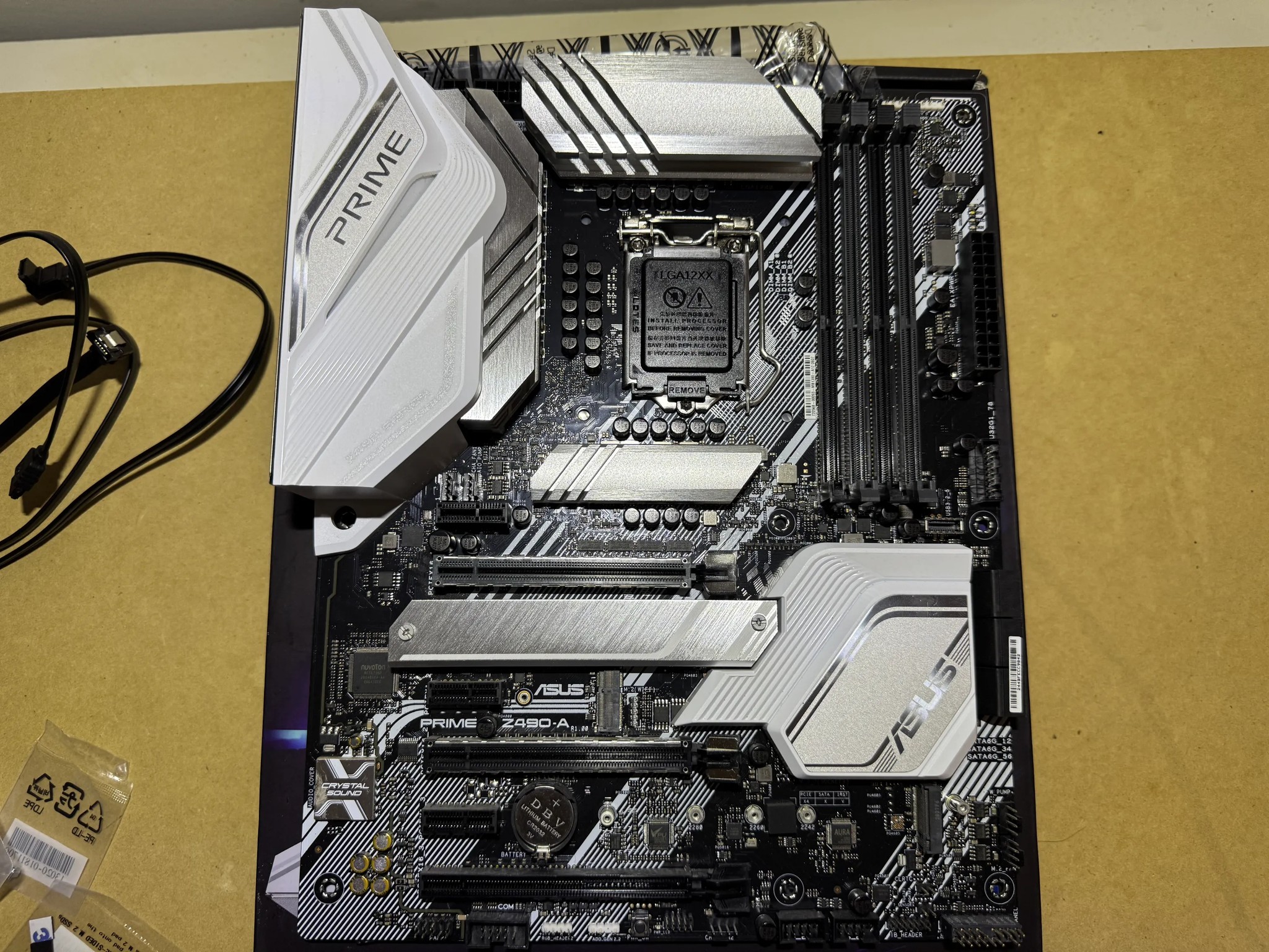 ASUS PRIME Z490-A LGA 1200 (Intel 10th Gen) Intel Z490 Motherboard