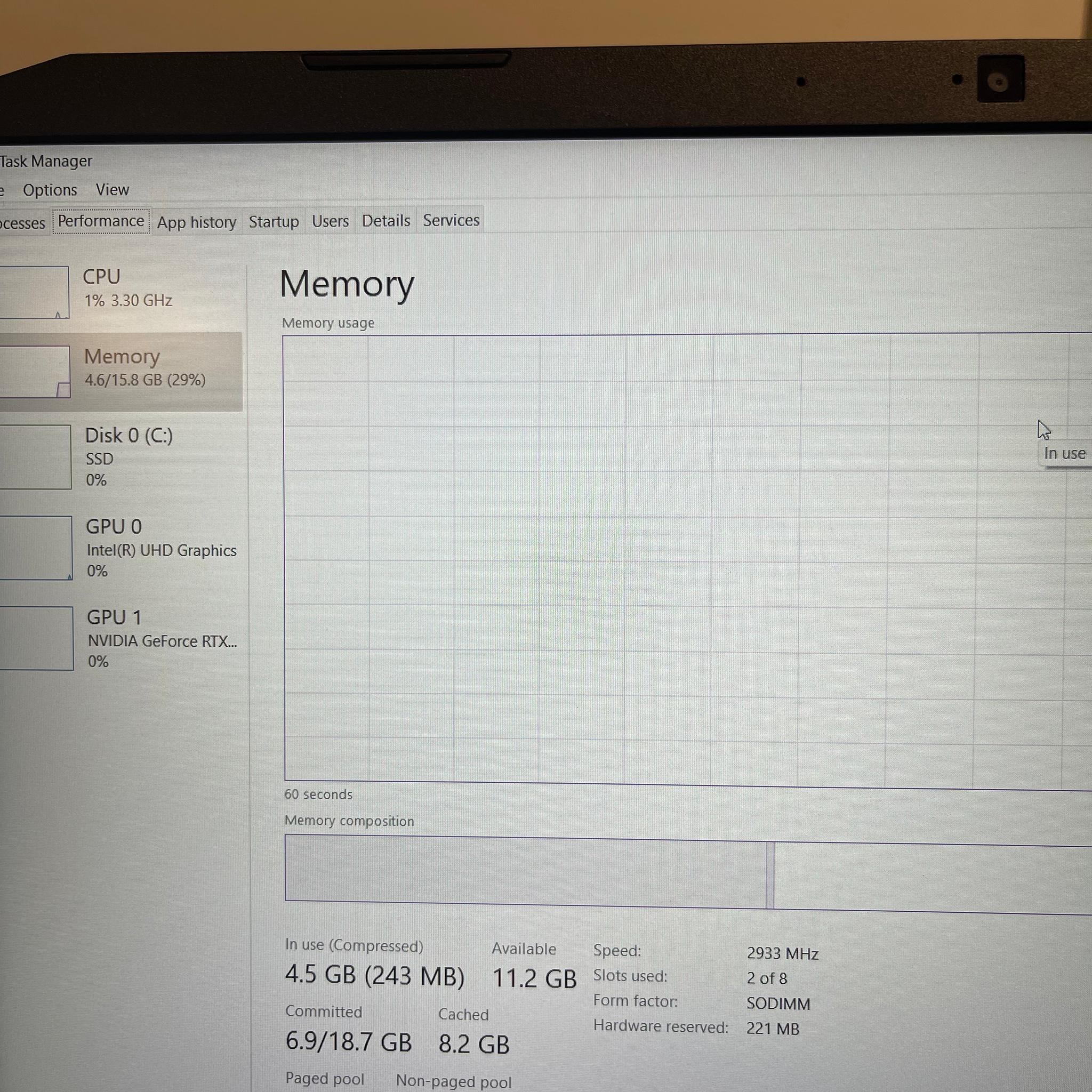 Acer Nitro 5 RTX 3060 i5-11400H @2.7GHZ 144hz Windows 11