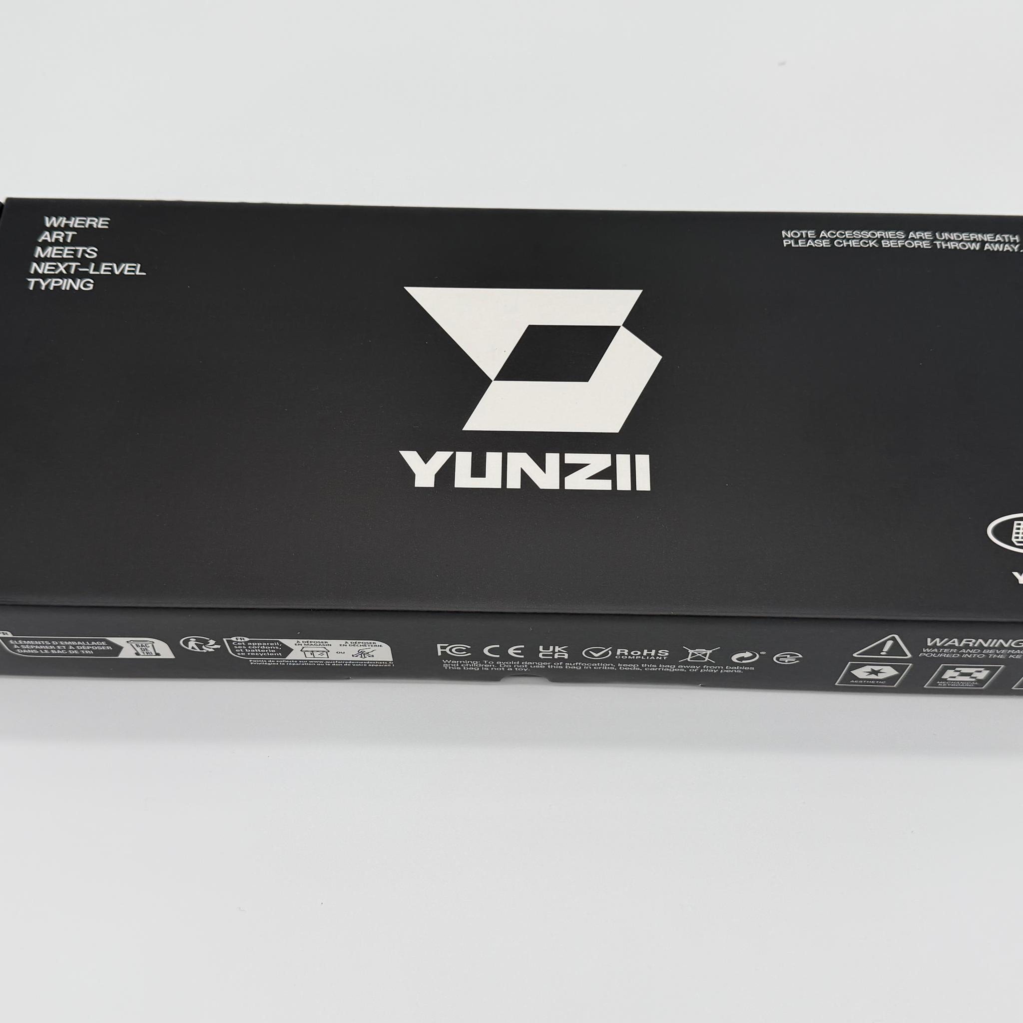 YUNZII B75 PRO Wireless Mechanical Keyboard,75% Layout with Knob,Hot Swap Gasket