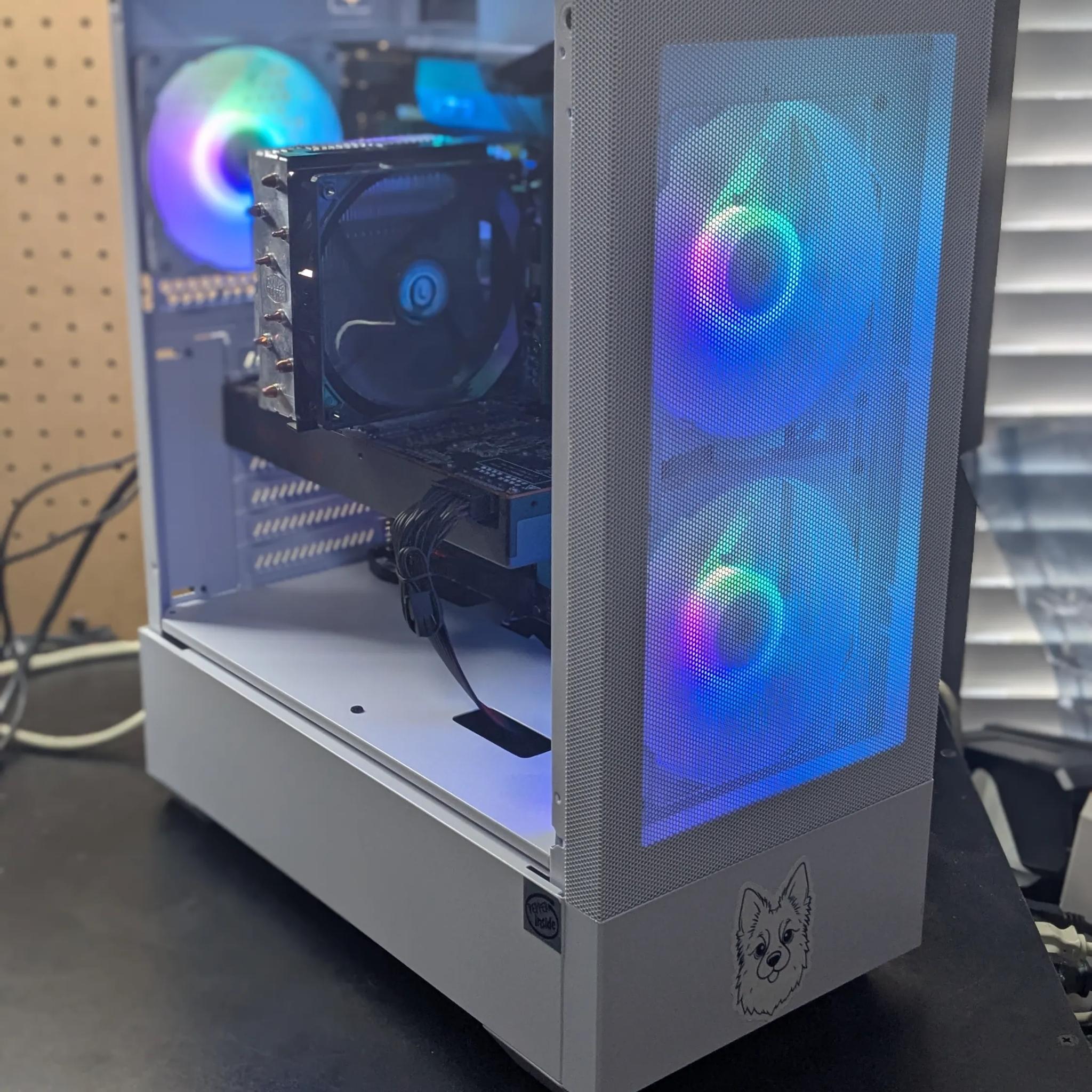 Workstation Gamer | 8 Core Xeon (same as i7), 64GB RAM, 8GB RX 5700, 1TB SSD, Win11, RGB, Wifi