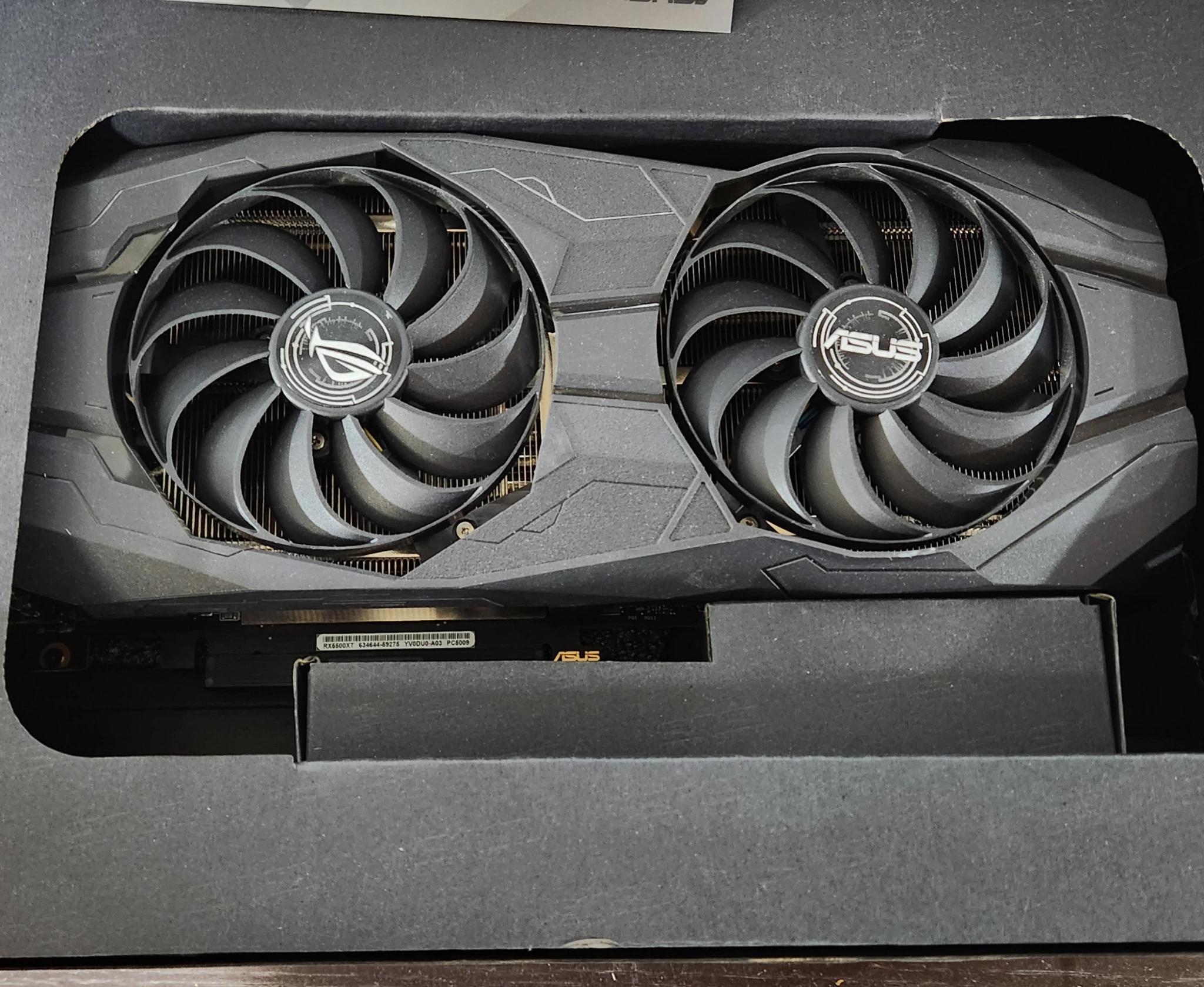 8GB 5500 XT Radeon ASUS ROG Strix OC AMD