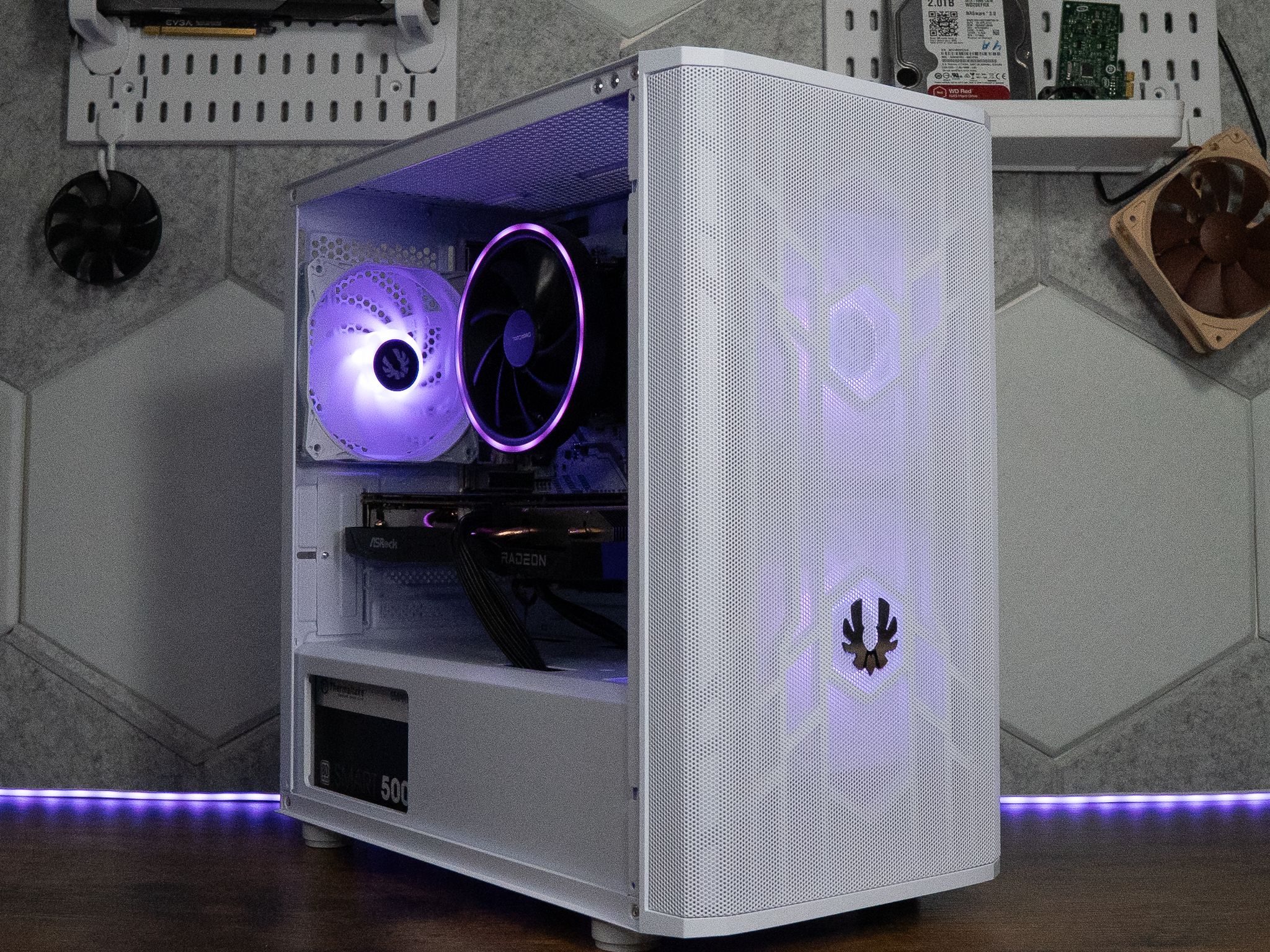 🌨🌌 | ASROCK RX 6600 8GB OC | RYZEN 5 5500 | 16GB DDR4 RAM | 1.25TB | Arctic Sky