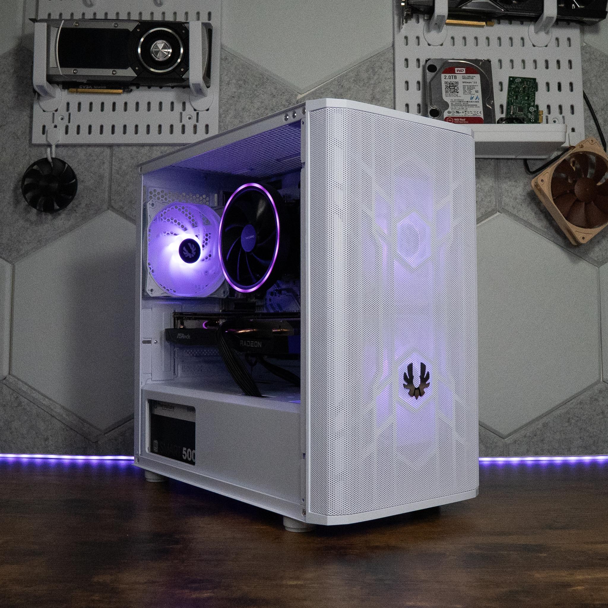 🌨🌌 | ASROCK RX 6600 8GB OC | RYZEN 5 5500 | 16GB DDR4 RAM | 1.25TB | Arctic Sky