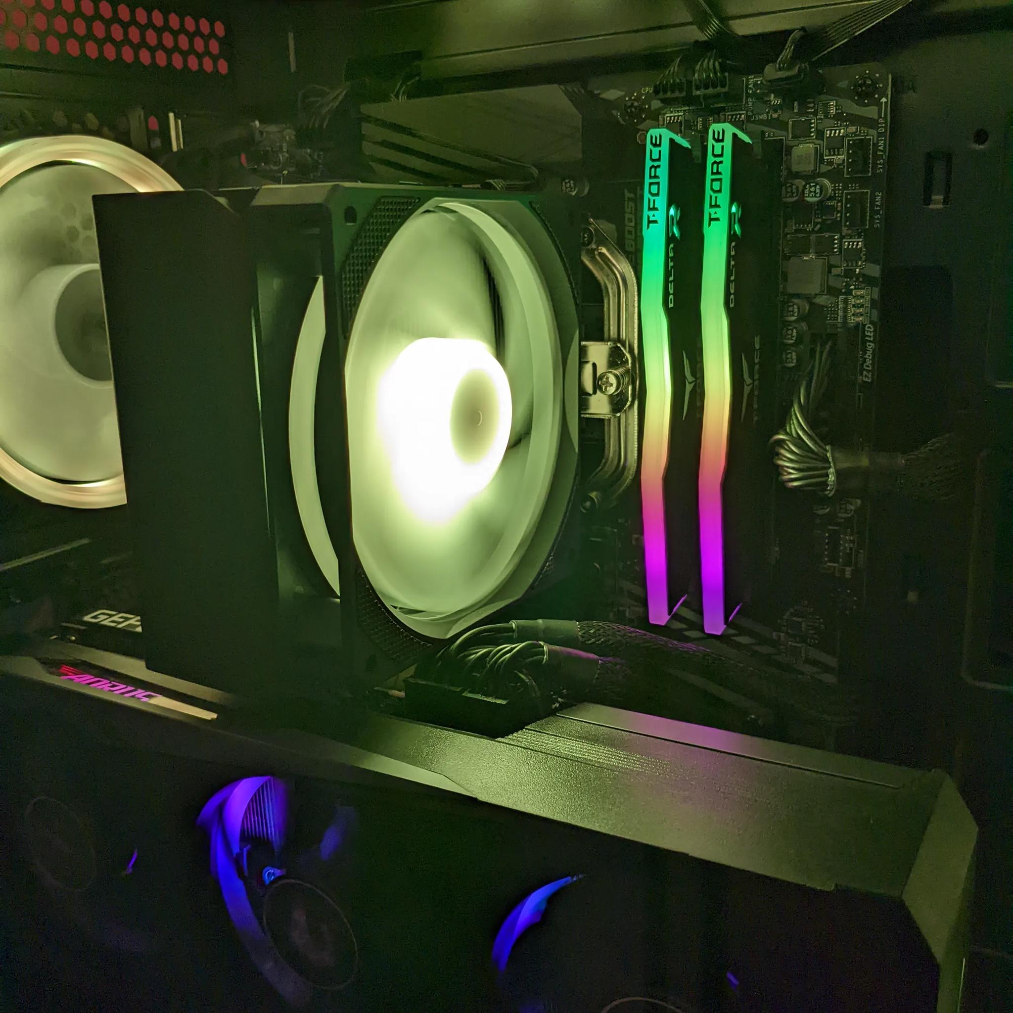 ⚫️Nightshade| RTX 3060TI | Ryzen 5@4GHz| 32GB DDR4 RAM| 1TB NVMe SSD| Windows 11