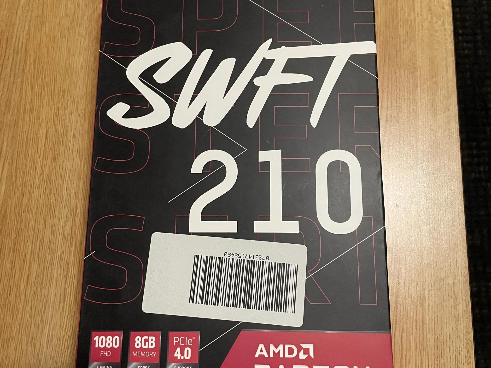 XFX Speedster SWFT 210 AMD Radeon™ RX 6600 8GB