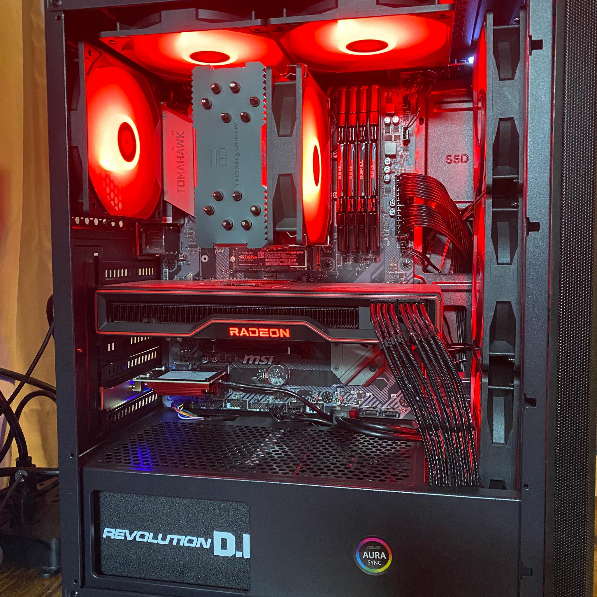 Hematite II R7 5800X/RX 6800/ 32GB RAM/1 TB NVME