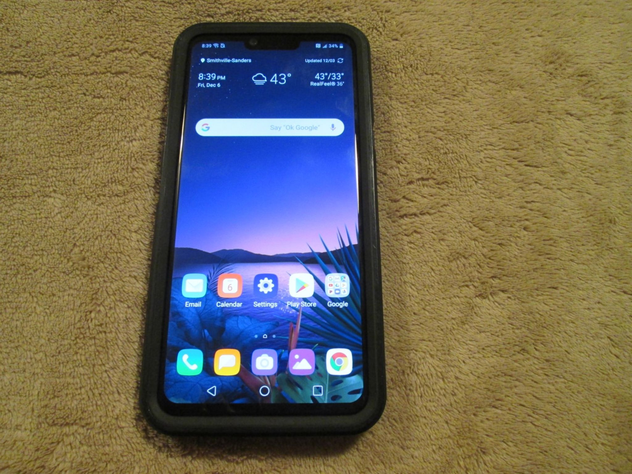 Lg G8 (ATT) With Case