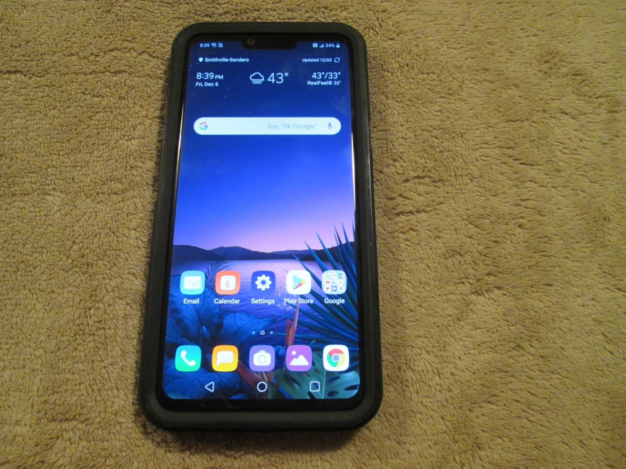 Lg G8 (ATT) With Case