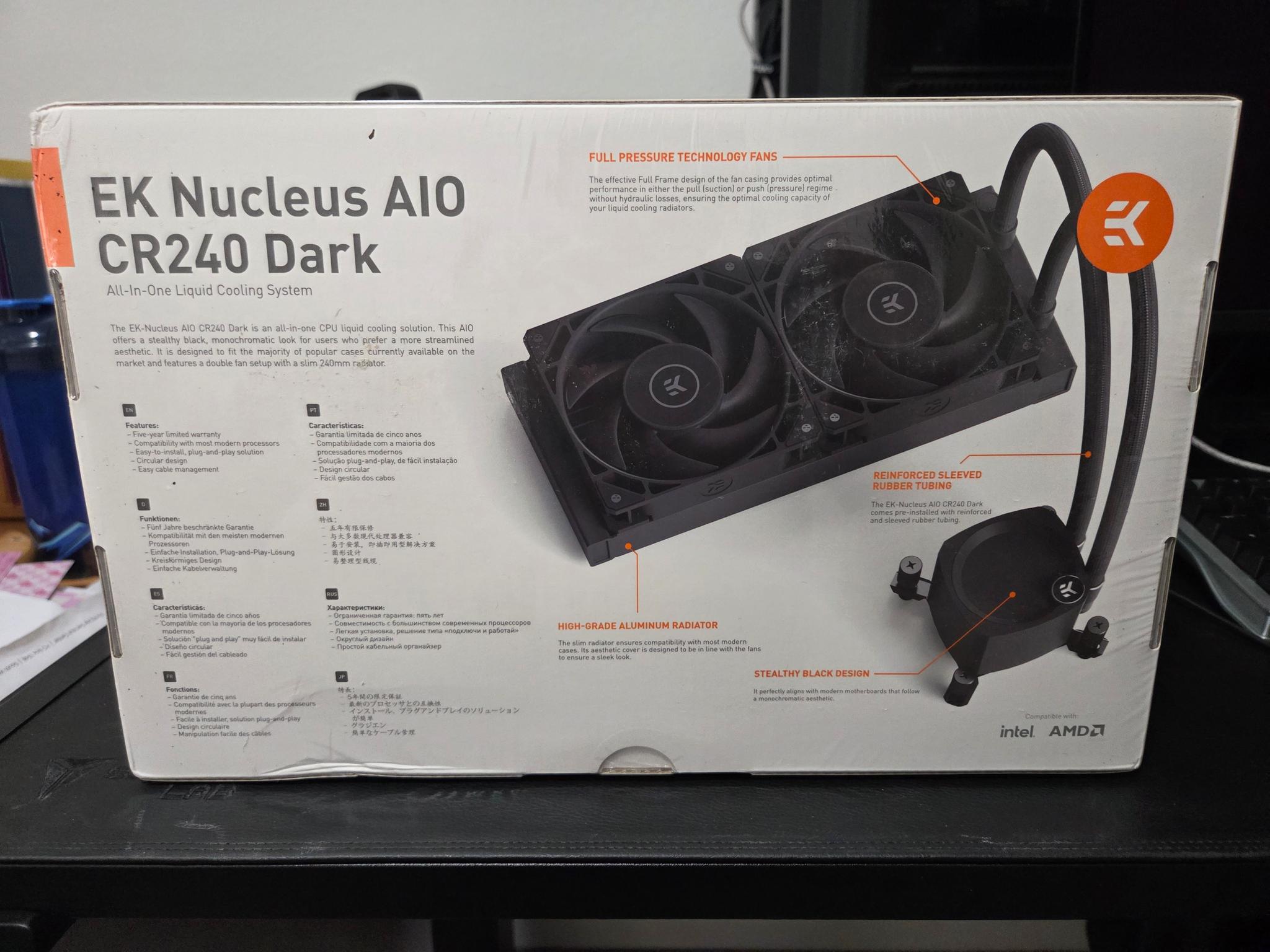 EKWB EK-Nucleus AIO CR240 Dark - Image 2