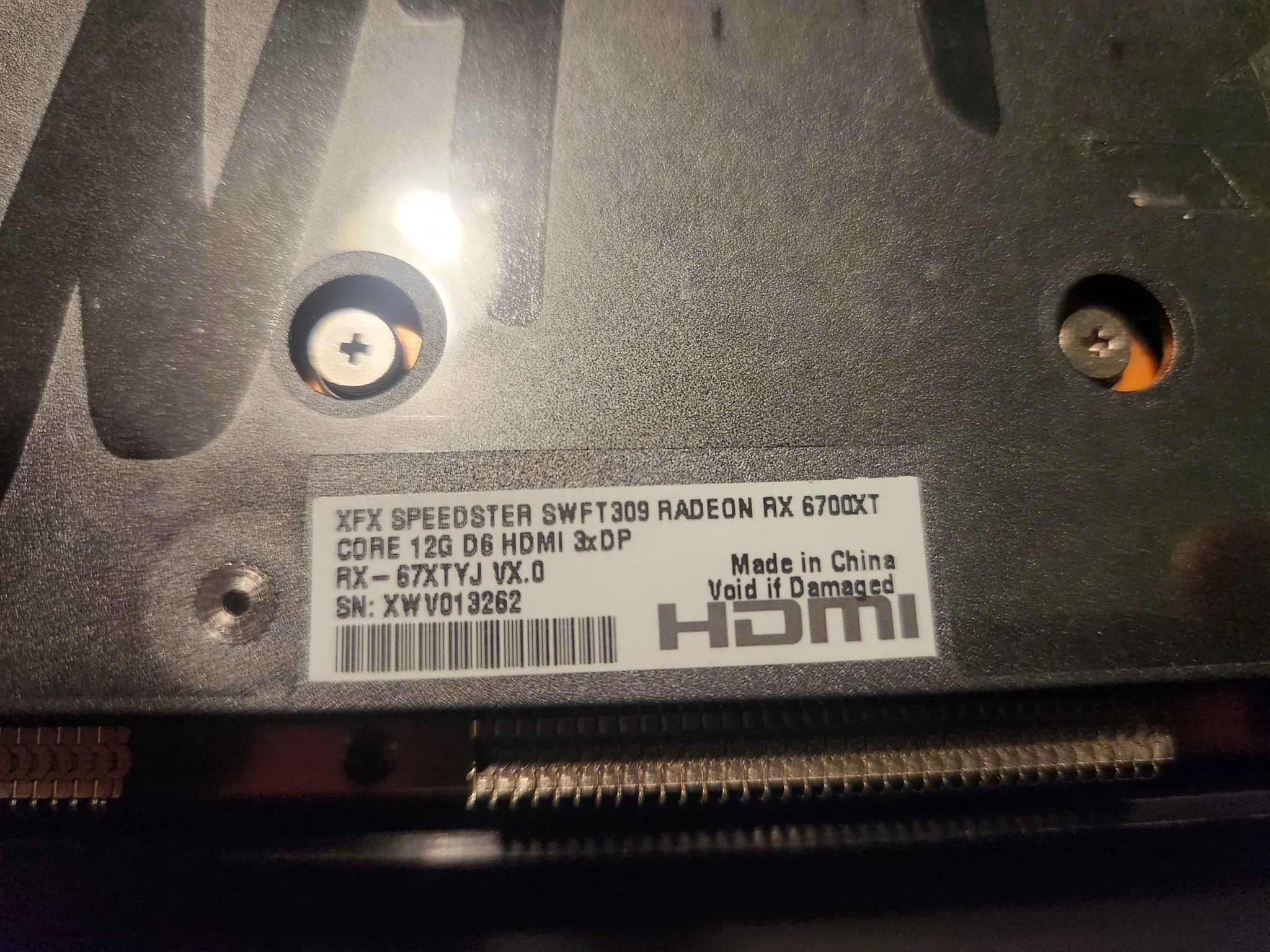 AMD Radeon RX 6700 XT