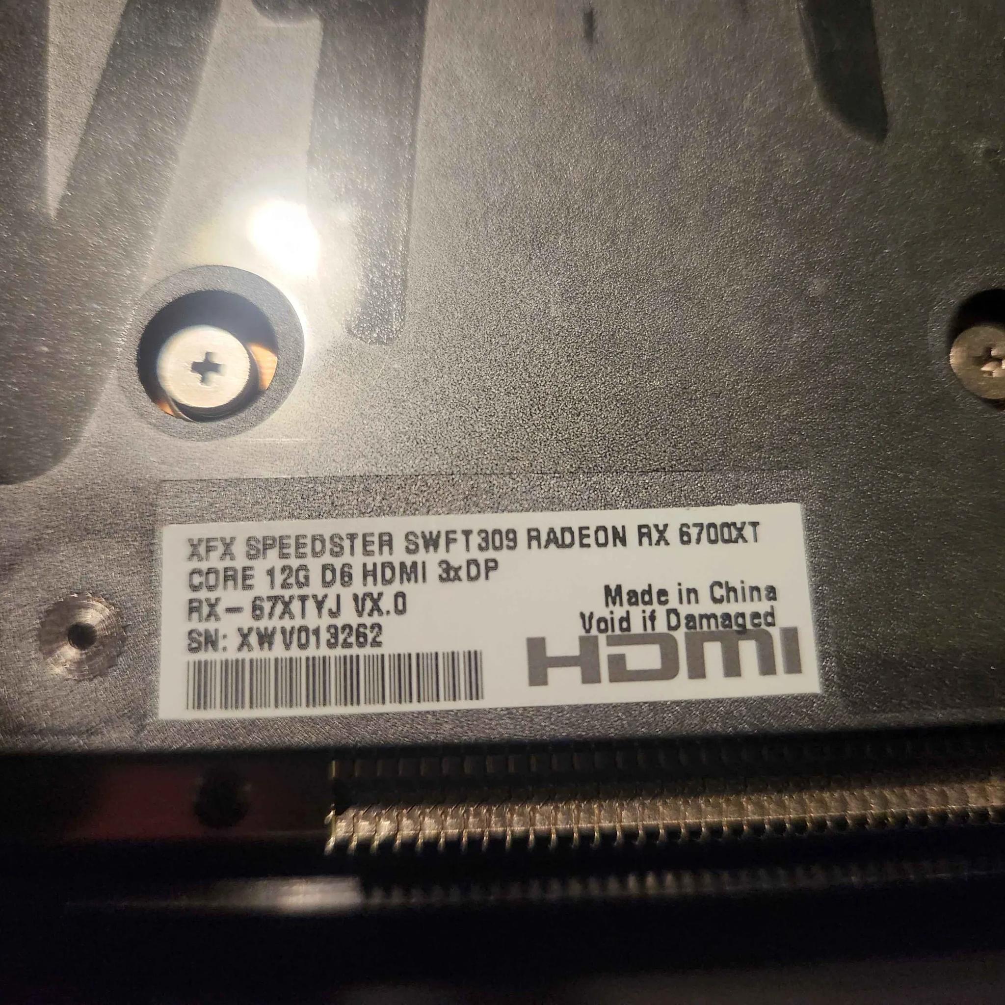 AMD Radeon RX 6700 XT