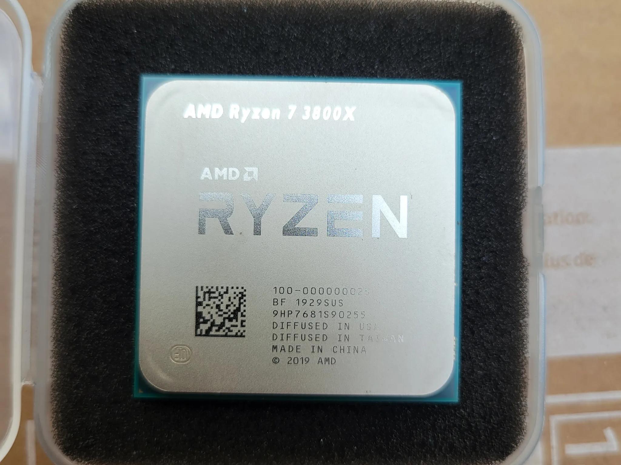 AMD Ryzen 7 3800X CPU