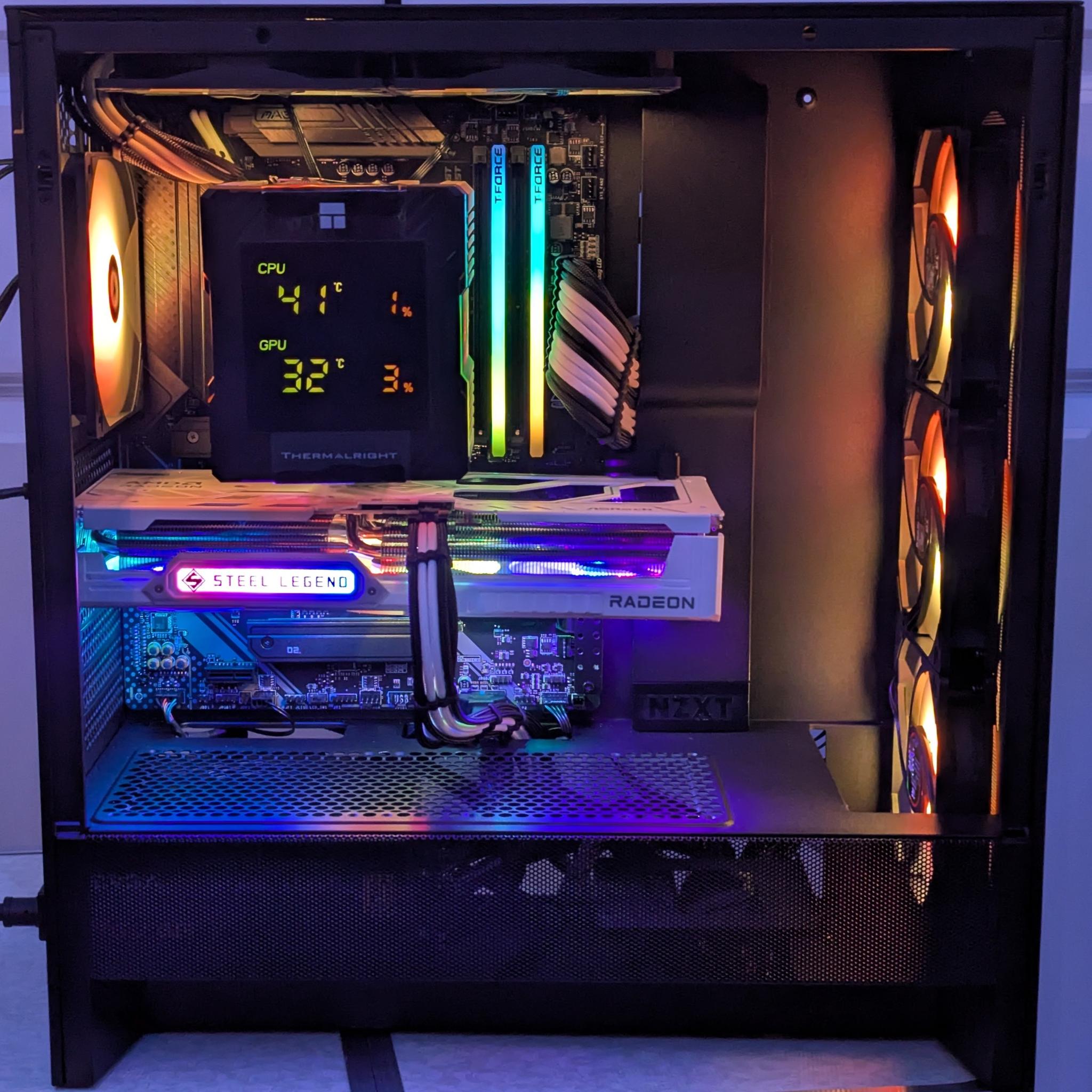 RX 9060 XT 16GB | Ryzen 7 5800XT | 32GB RAM | 2TB NVMe | WiFi+BT |  RE9 Ready Gaming PC
