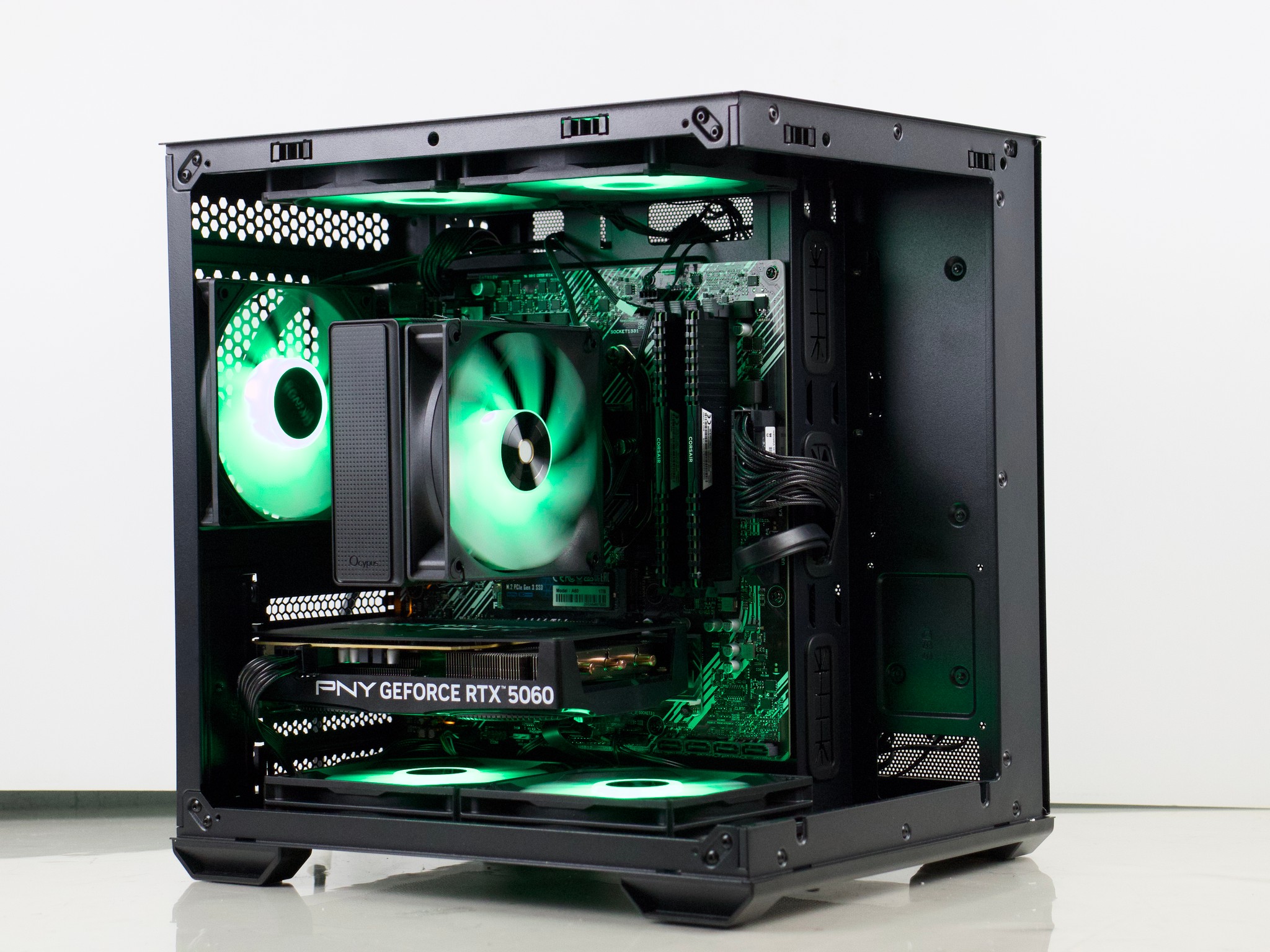 RGB Gaming PC 🔥RTX 5060, Ryzen 7 3700X, 32GB RAM, 1TB SSD, WiFi, BlueTooth 🔥 1440P/1080P Beast