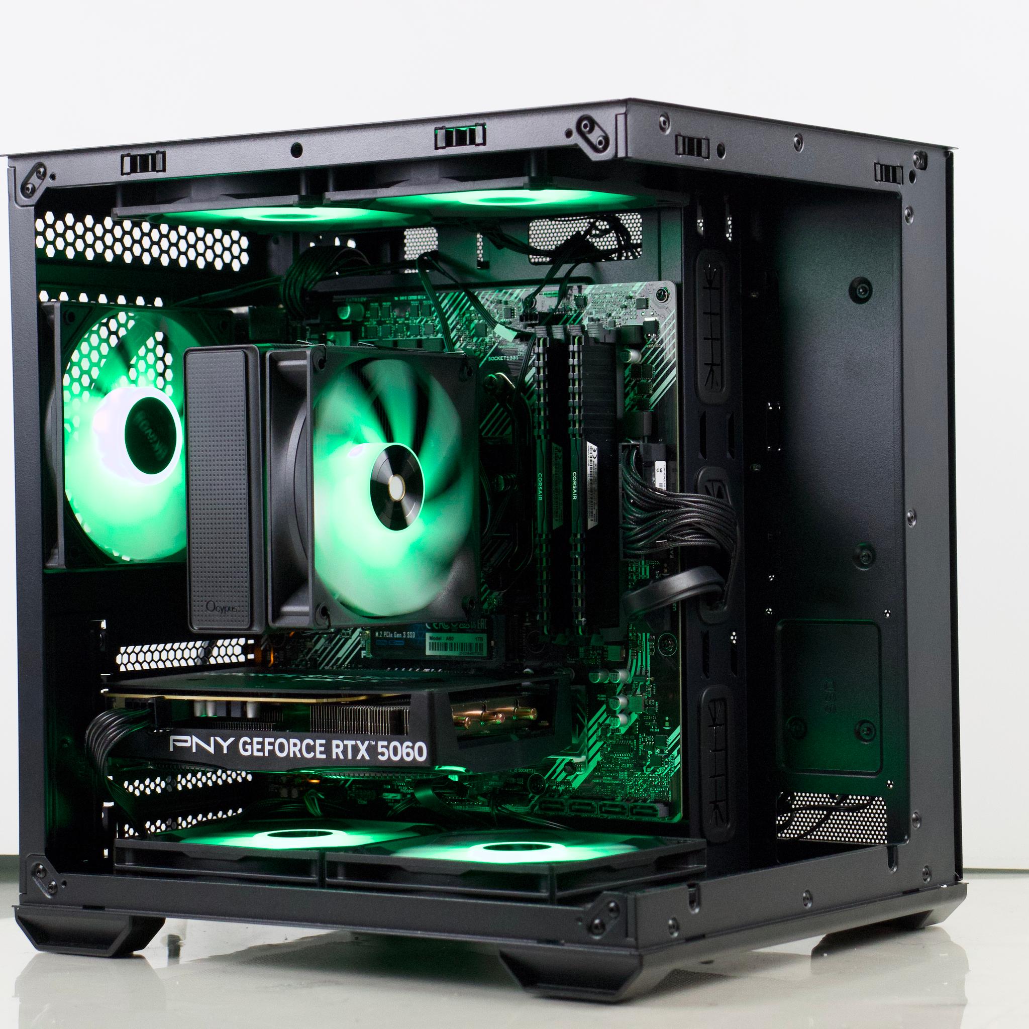 RGB Gaming PC 🔥RTX 5060, Ryzen 7 3700X, 32GB RAM, 1TB SSD, WiFi, BlueTooth 🔥 1440P/1080P Beast