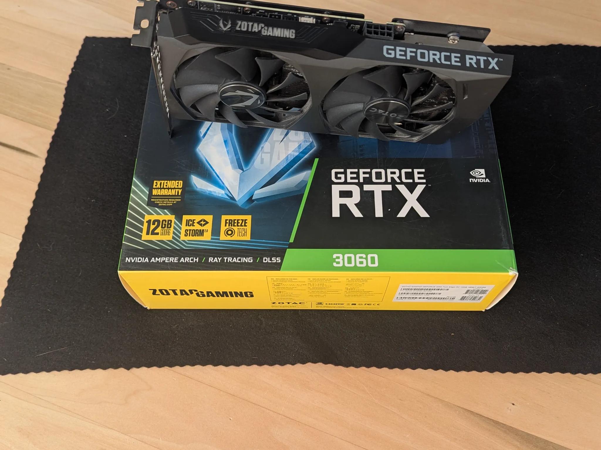 🌐 ZOTAC RTX 3060 Twin Edge 12GB