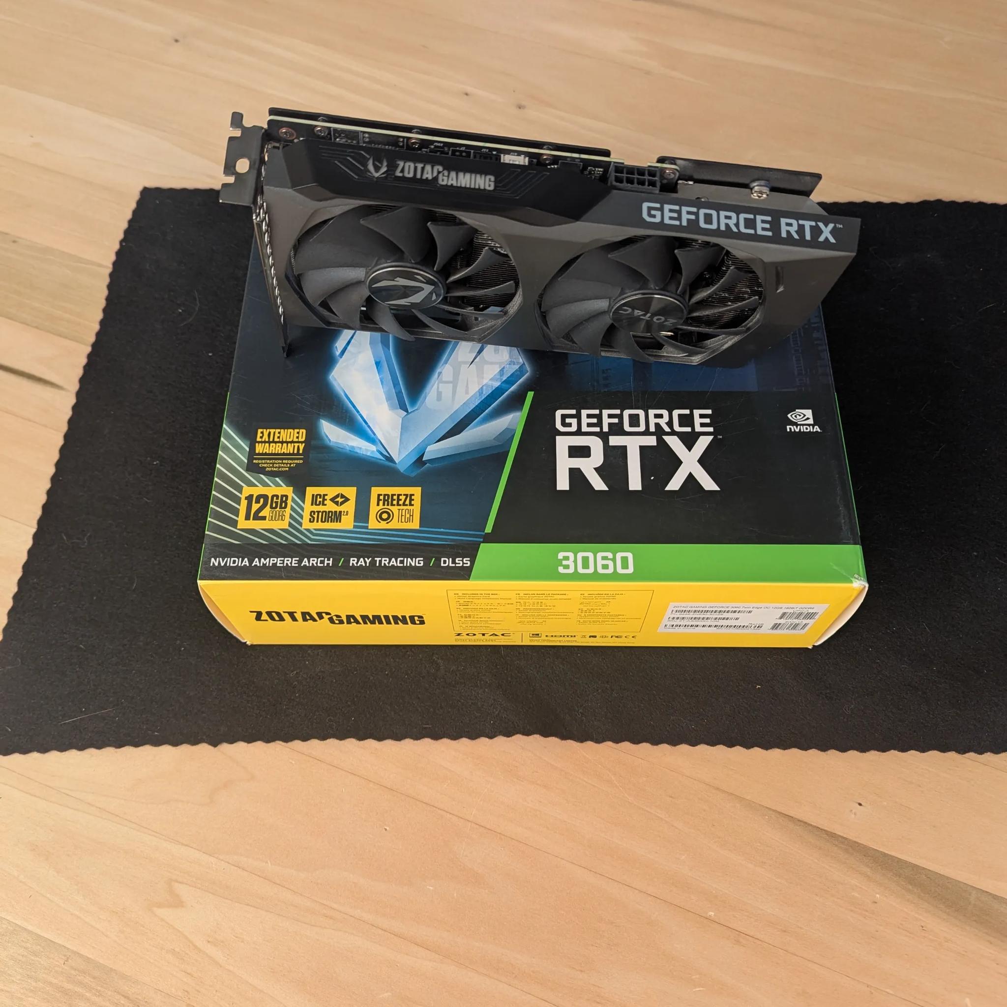 🌐 ZOTAC RTX 3060 Twin Edge 12GB