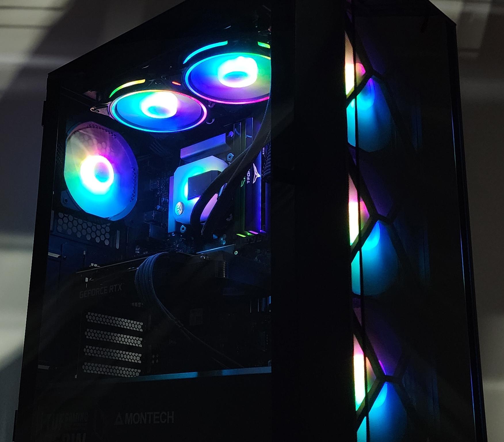 Gaming PC i7-11700K 32GB RAM 1TB SSD RTX 3070 8GB Windows 11 Computer