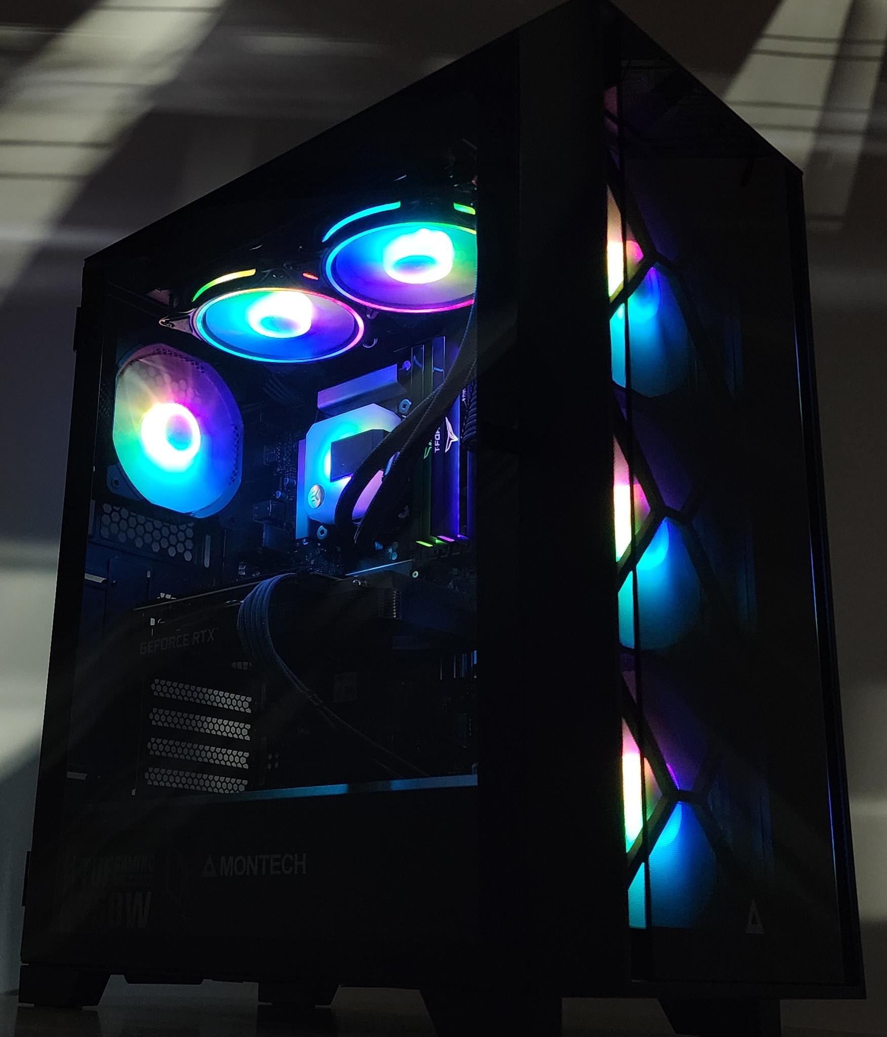 Gaming PC i7-11700K 32GB RAM 1TB SSD RTX 3070 8GB Windows 11 Computer