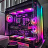 RX 7800 XT Gaming PC / Ryzen 7 7700X / 32GB DDR5 / 1TB M.2 NVMe / B650E / Montech King 95 / P30