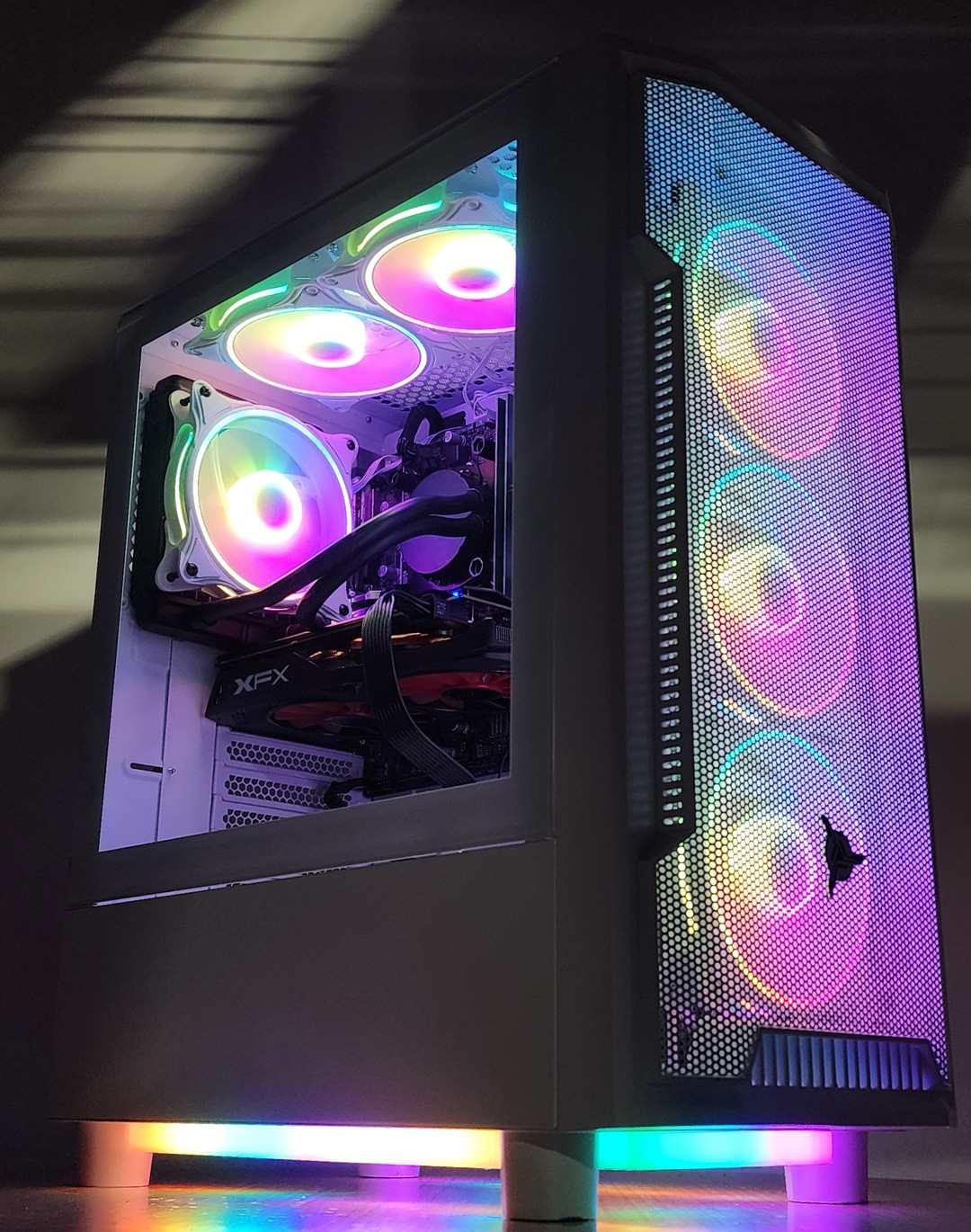 Gaming PC i3-7100 8GB RAM 128GB SSD + 500GB HDD RX 570 8GB Windows