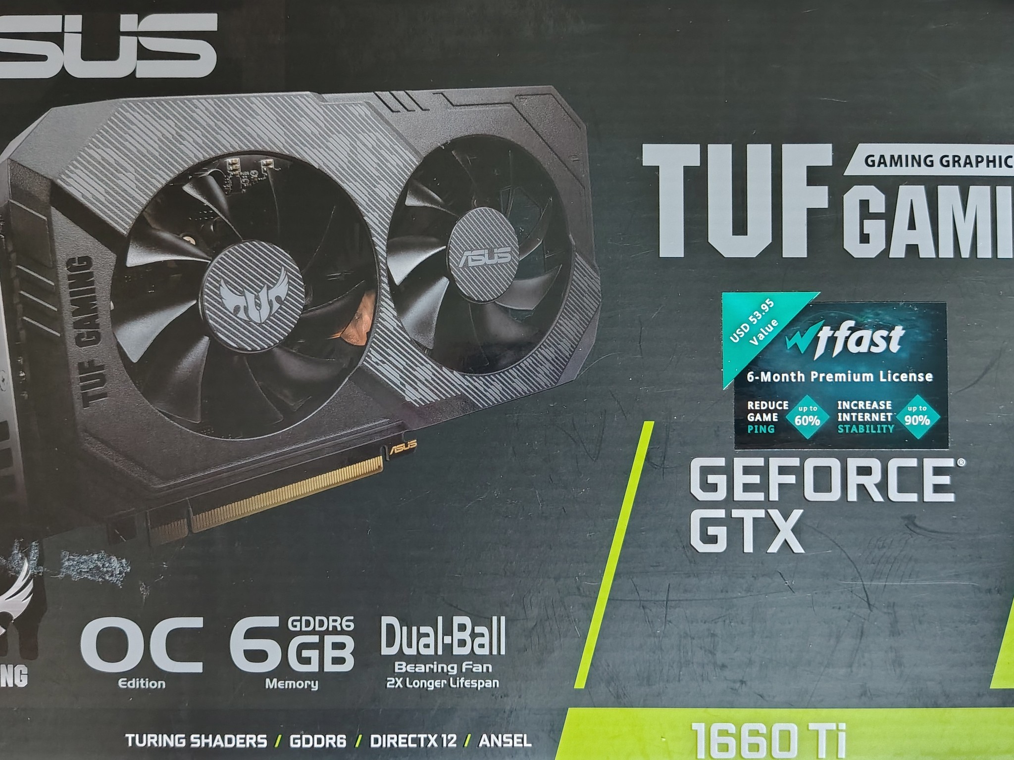 1660 Ti - ASUS TUF Gaming GeForce GTX OC Edition