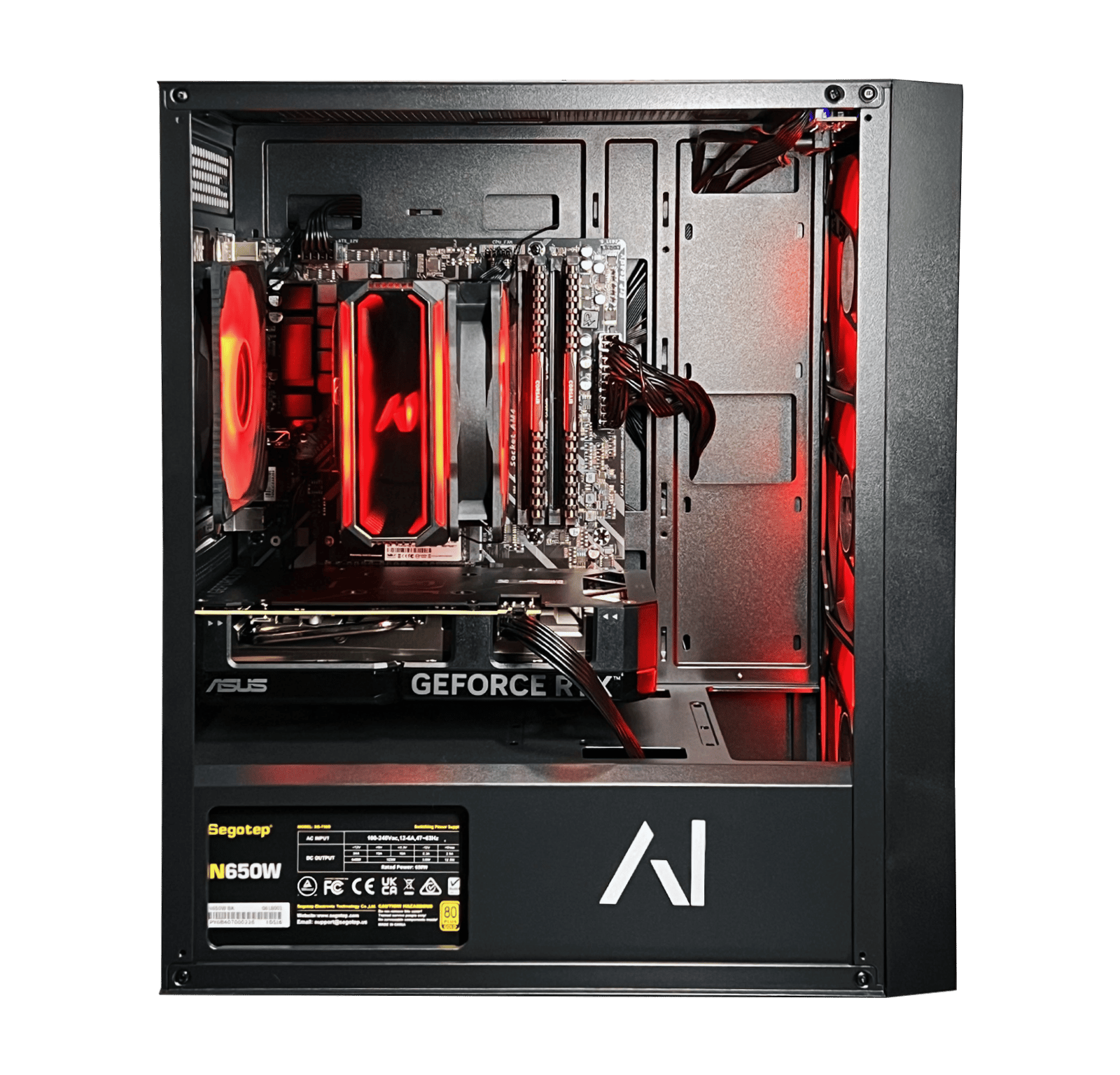 Ryzen 7 5700X3D | RTX 4060 Ti | 32GB DDR4 | 1TB SSD | 650W Gold PSU | ARGB Fans