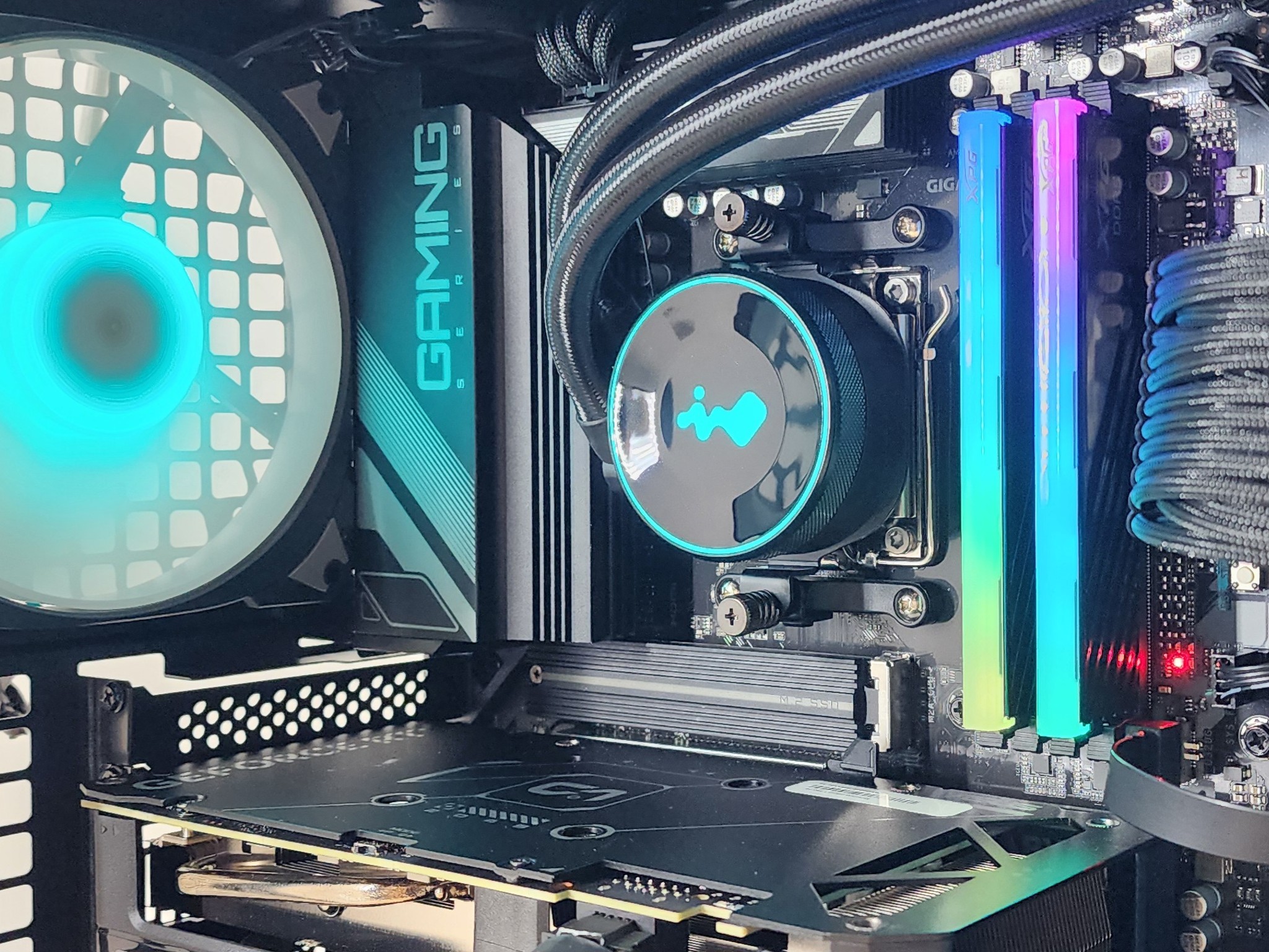 Gaming PC Ryzen 9 9900X 32GB RAM 2TB SSD RTX 4070 SUPER 12GB Windows 11 Computer