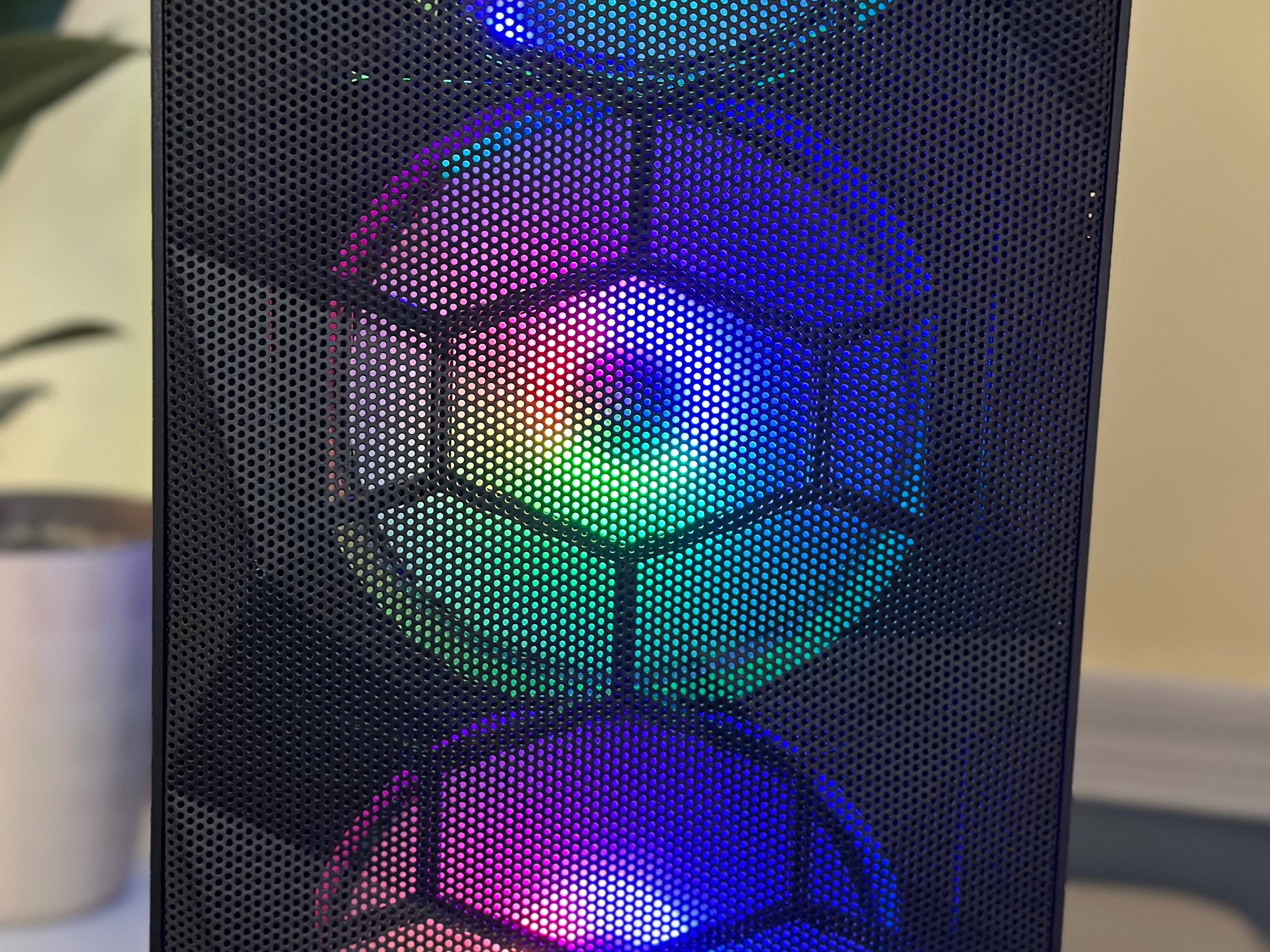 🌈Rainbow Warrior🥷||Custom Gaming PC With Intel i3 10100F and RX 5700 XT