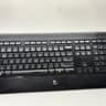 Logitech K800 Illuminated Wireless Keyboard - w/o dongle NEEDS BATTERIES (Rechargeable AA)