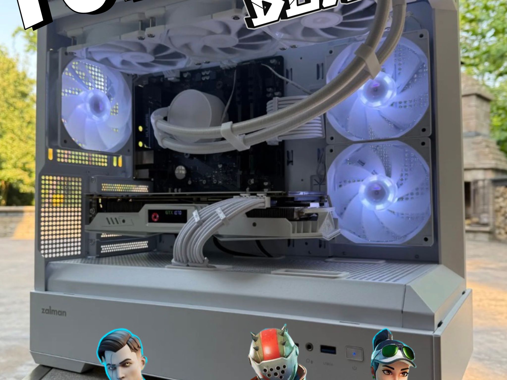 High-Performance Fortnite PC – Great FPS, Clean Build, WiFi+Bluetooth