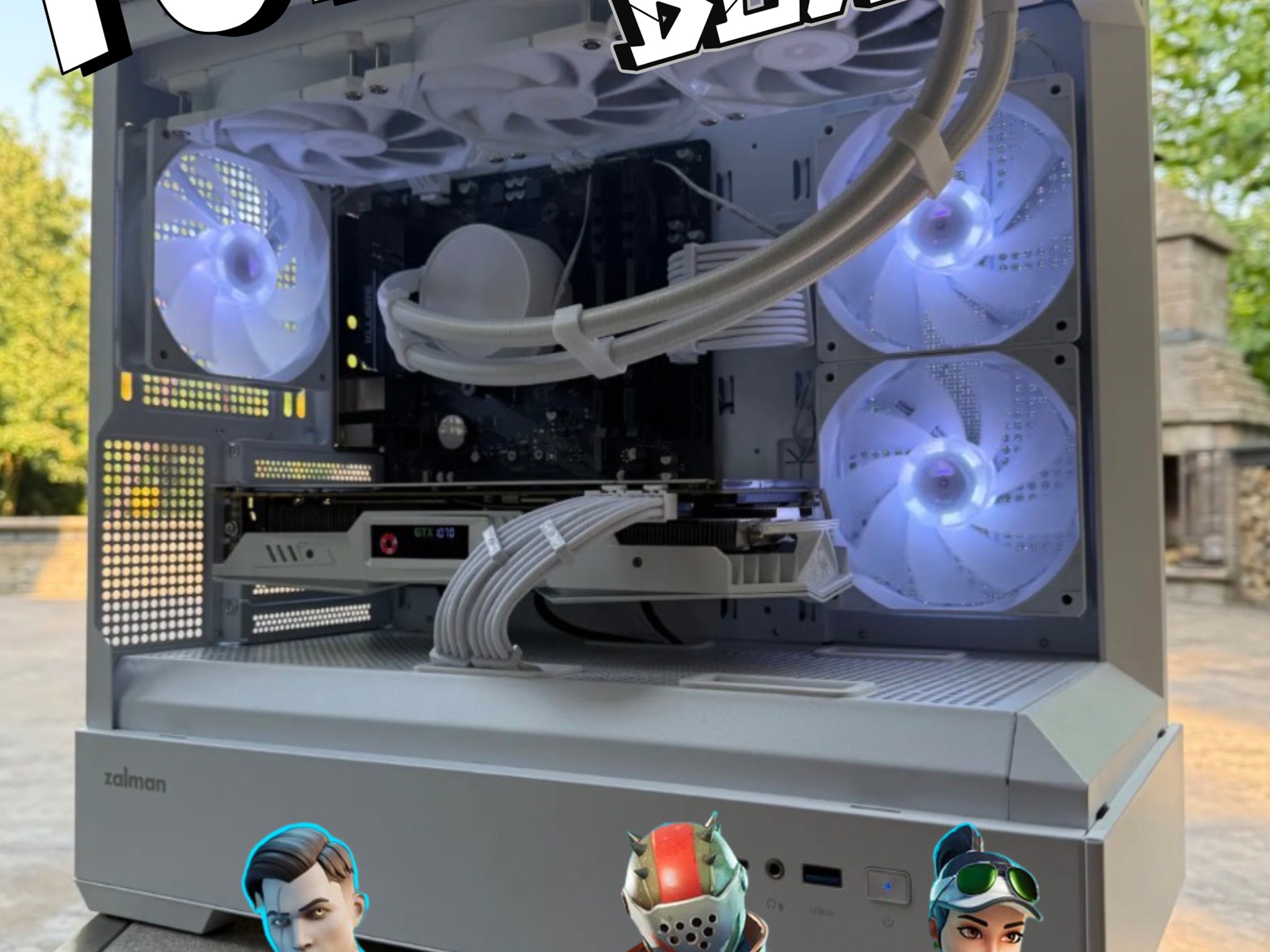 High-Performance Fortnite PC – Great FPS, Clean Build, WiFi+Bluetooth