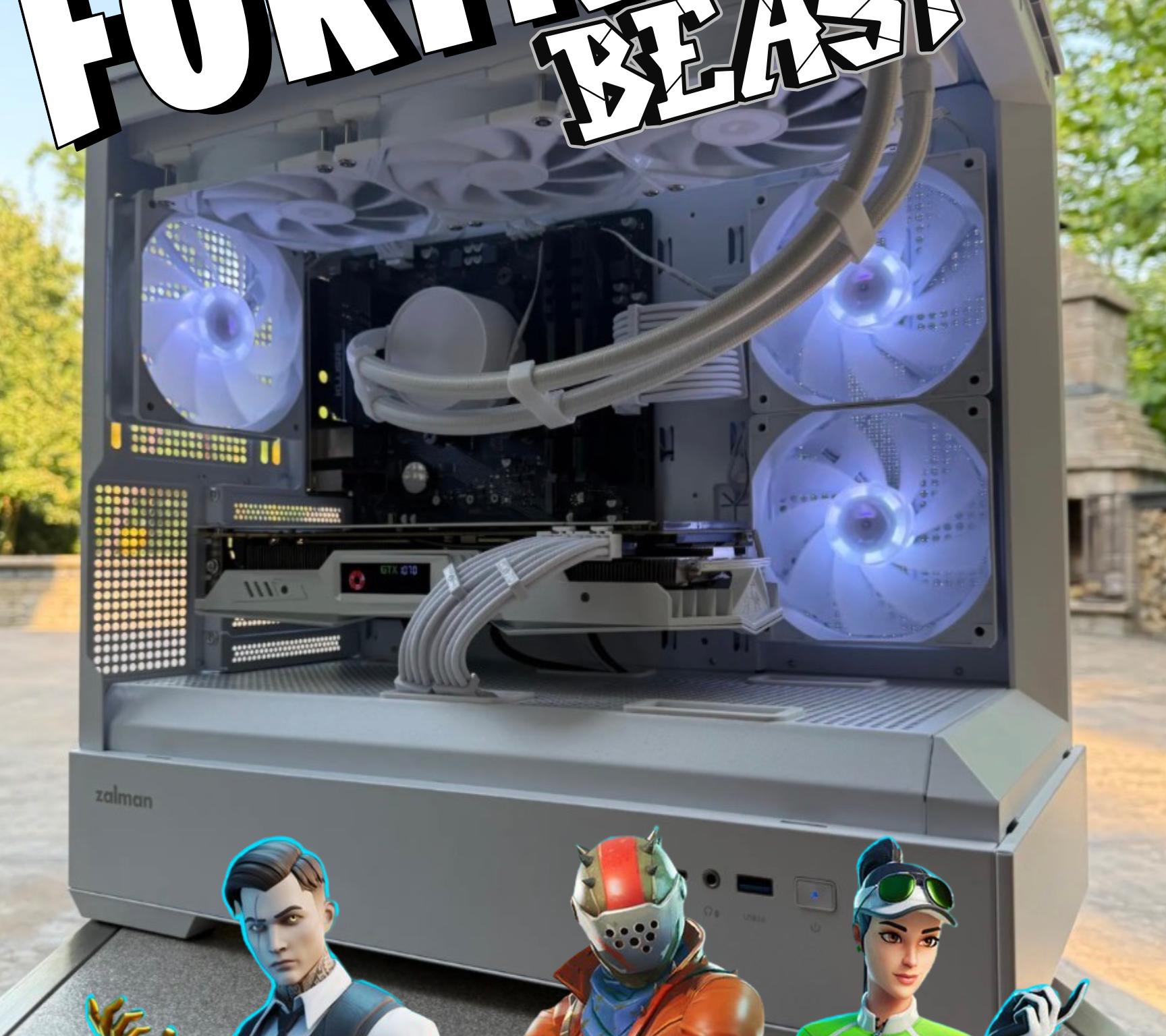 High-Performance Fortnite PC – Great FPS, Clean Build, WiFi+Bluetooth