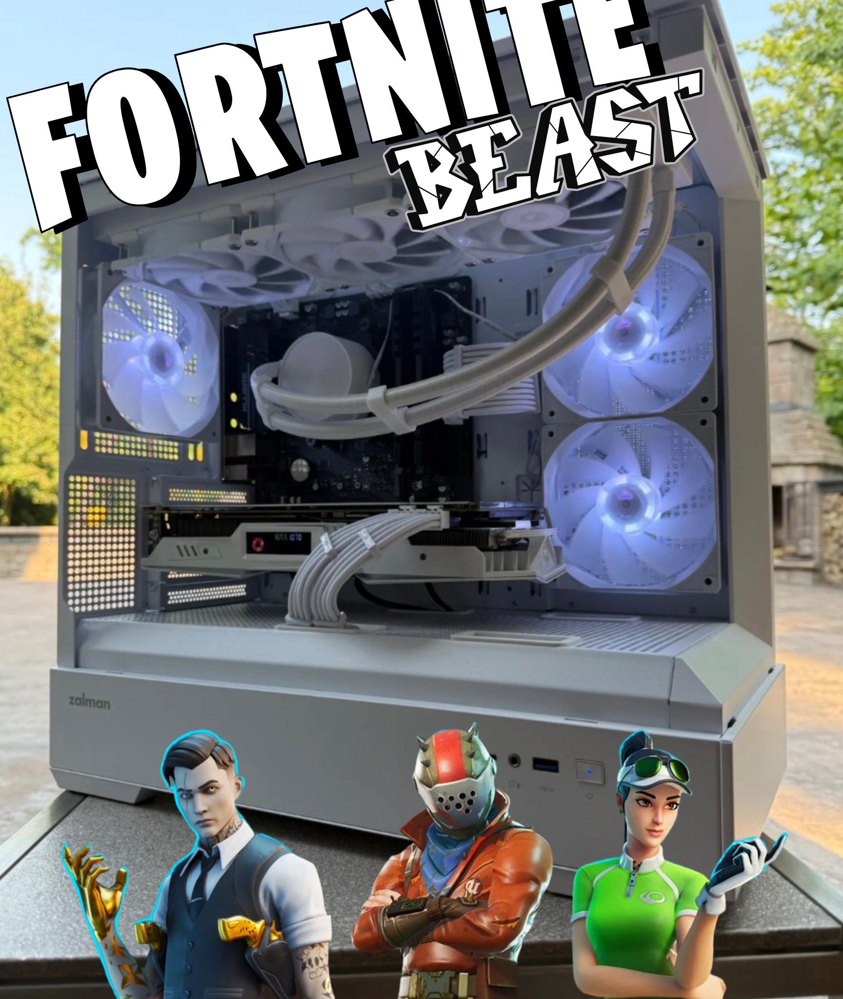 High-Performance Fortnite PC – Great FPS, Clean Build, WiFi+Bluetooth